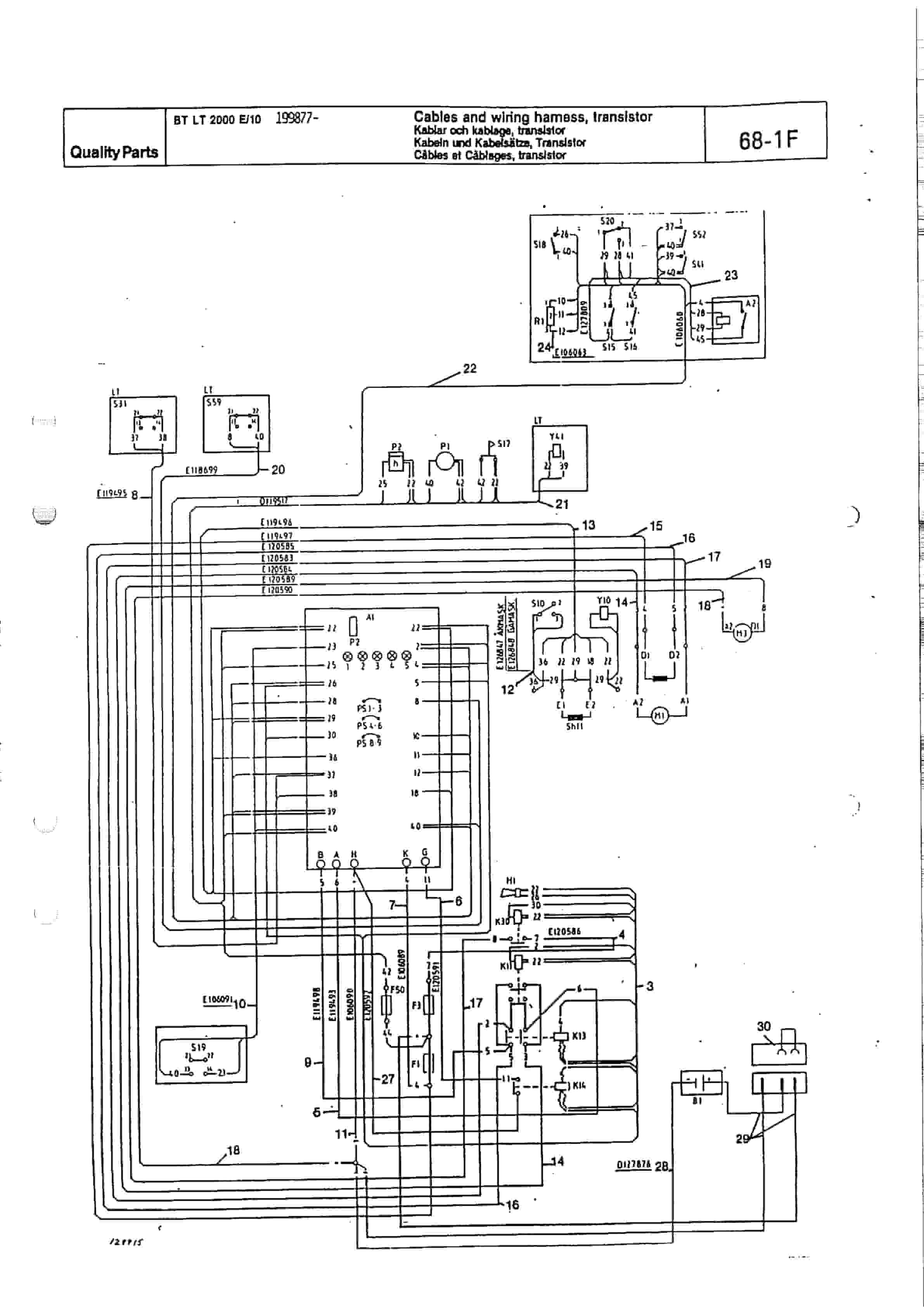 BT LT2000E Quality Parts 25835-003-5