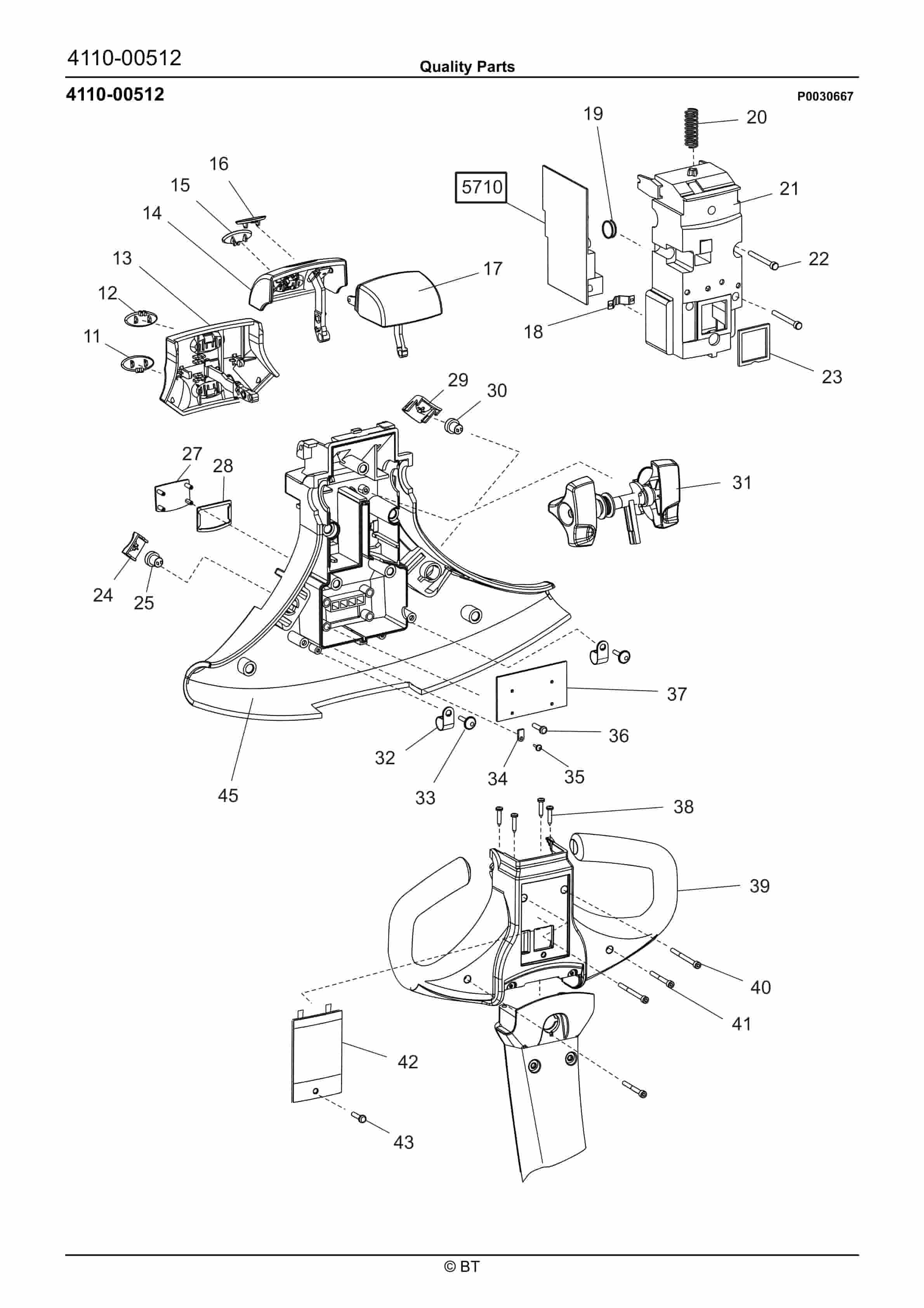 Alternative view of BT LWE160 Quality Parts 7516381