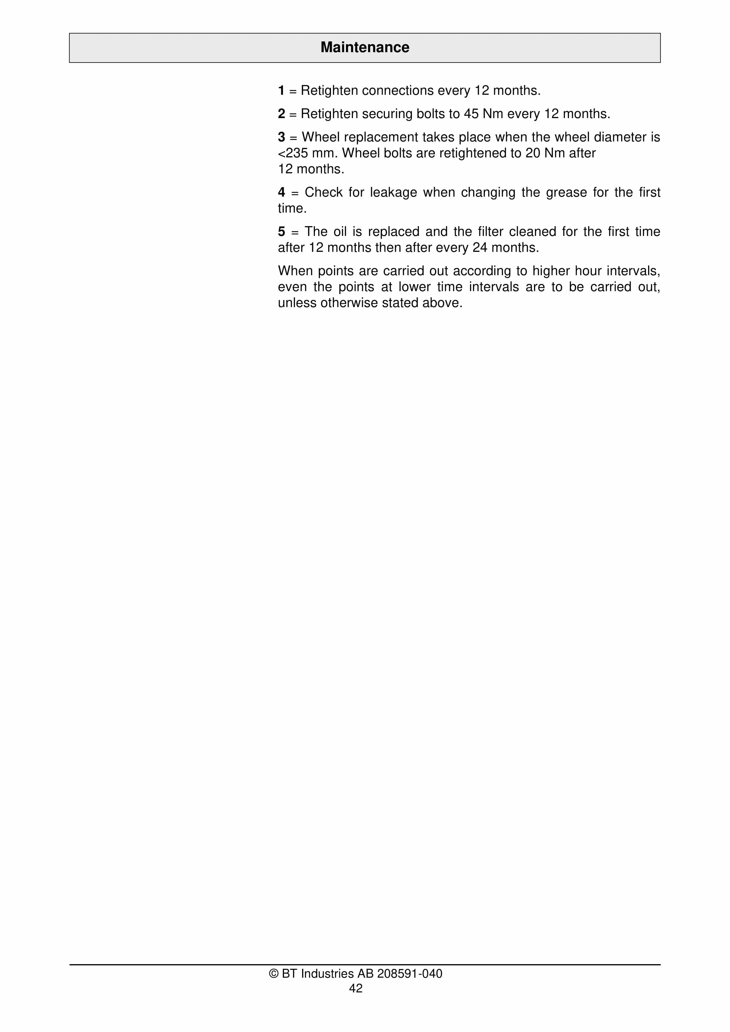 BT Minimover LW13 Operator Manual 208591-040 5 BT Minimover LW13 Operator Manual 208591-040 - Image 5