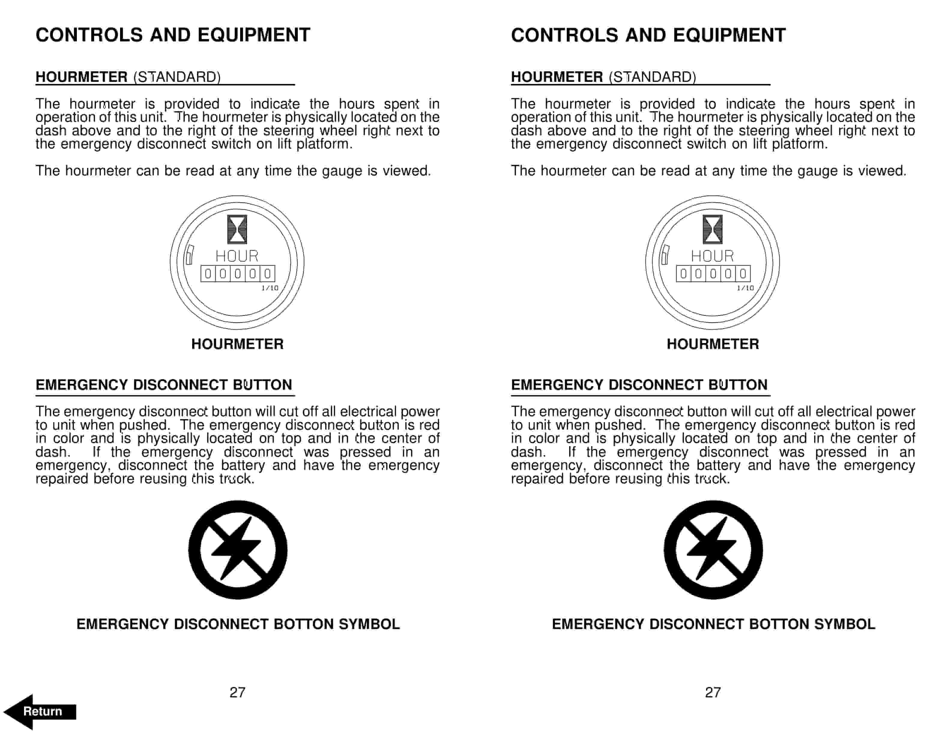 Alternative view of BT OE-35 Electric Order Selector Operator Manual 29296-01
