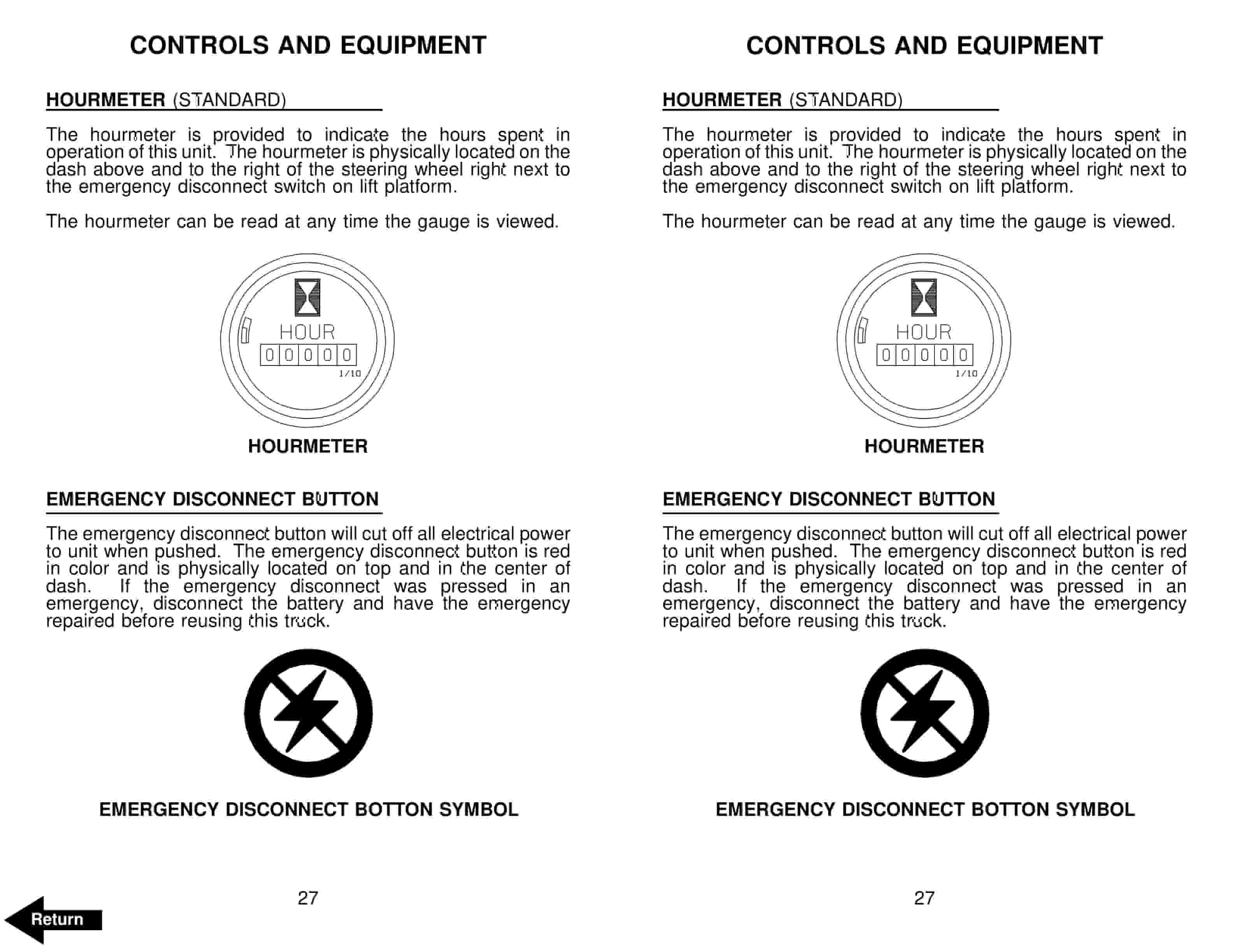 Alternative view of BT OE-35 Electric Order Selector Operator Manual 29296-02