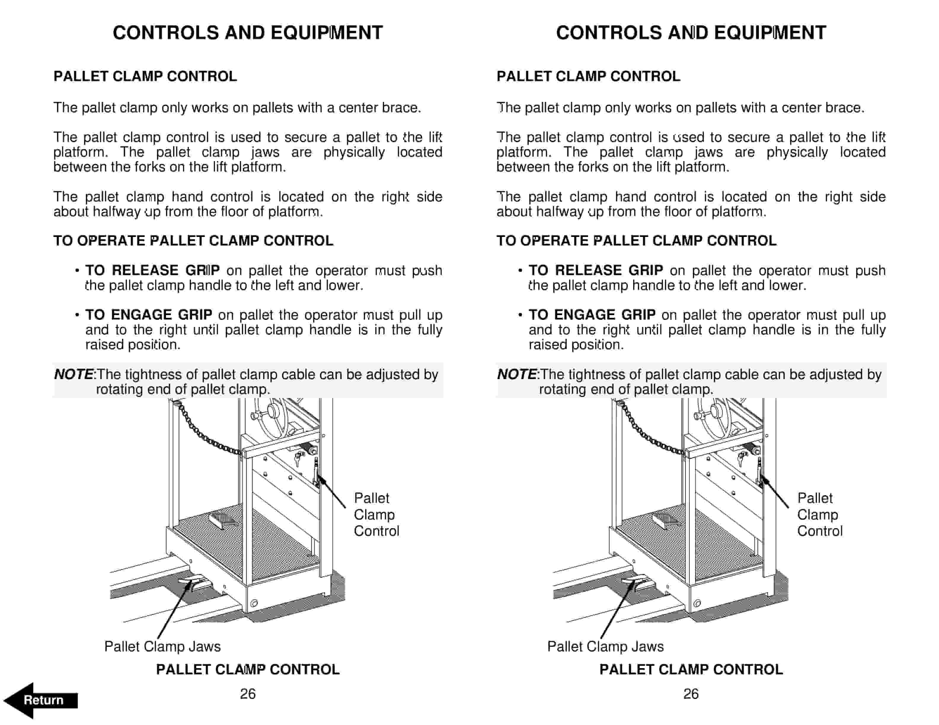 BT OE-35 Electric Order Selector Operator Manual 300337-003 3 BT OE-35 Electric Order Selector Operator Manual 300337-003 - Image 3