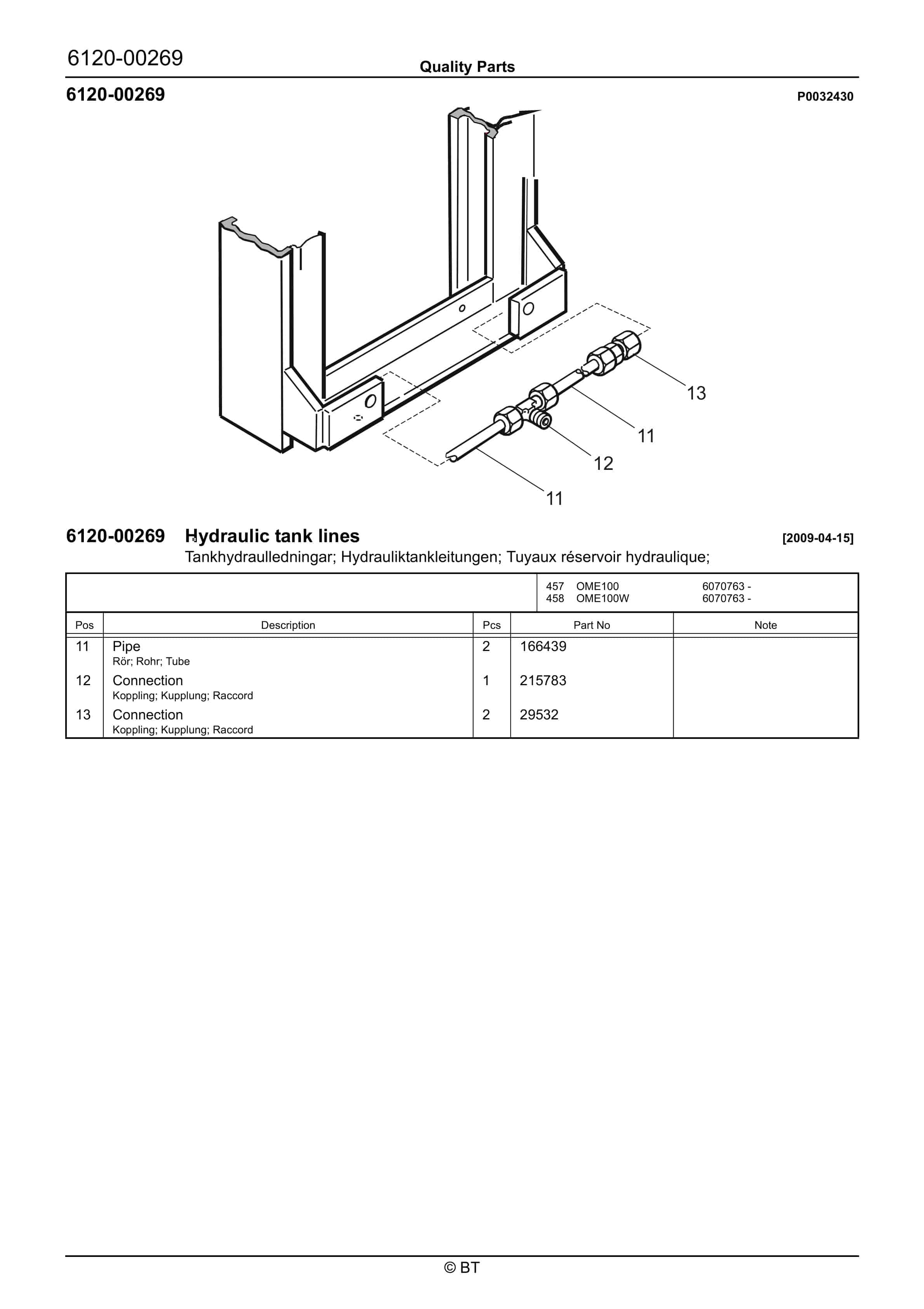 BT OME100, OME100W Quality Parts 7513343 4 BT OME100, OME100W Quality Parts 7513343 - Image 4