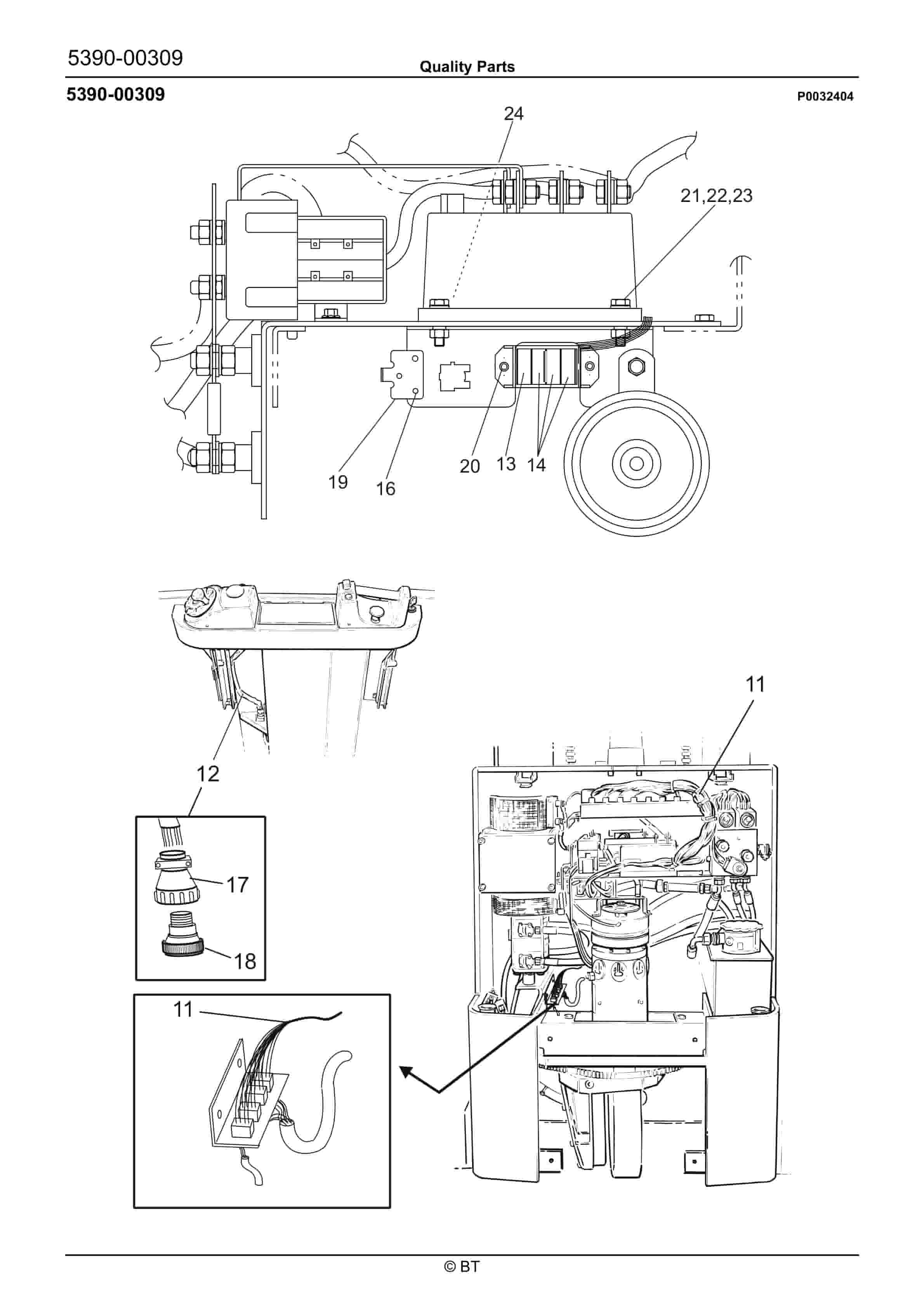 BT OME100, OME100W Quality Parts 7513654 2 BT OME100, OME100W Quality Parts 7513654 - Image 2