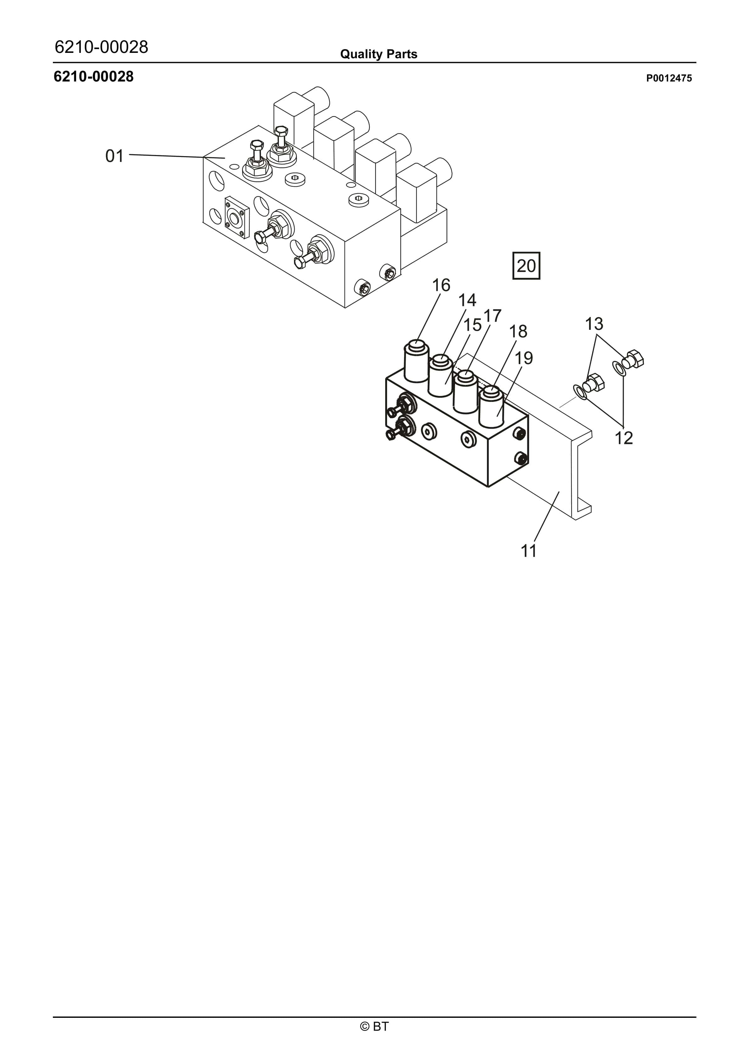 BT OME100 Quality Parts 7519409 4 BT OME100 Quality Parts 7519409 - Image 4
