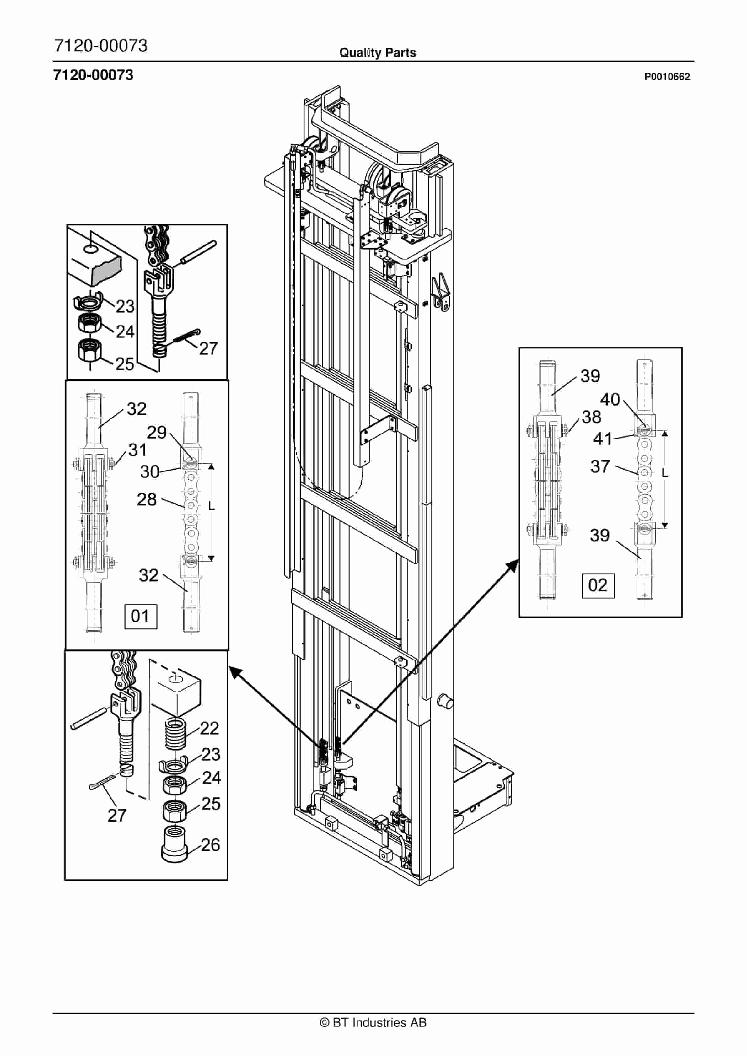 BT OP 1000SE HSE-3 - C020607-2 - C020607-5 - C020514-2 - C020517-7 Quality Parts 847460 5 BT OP 1000SE HSE-3 - C020607-2 - C020607-5 - C020514-2 - C020517-7 Quality Parts 847460 - Image 5