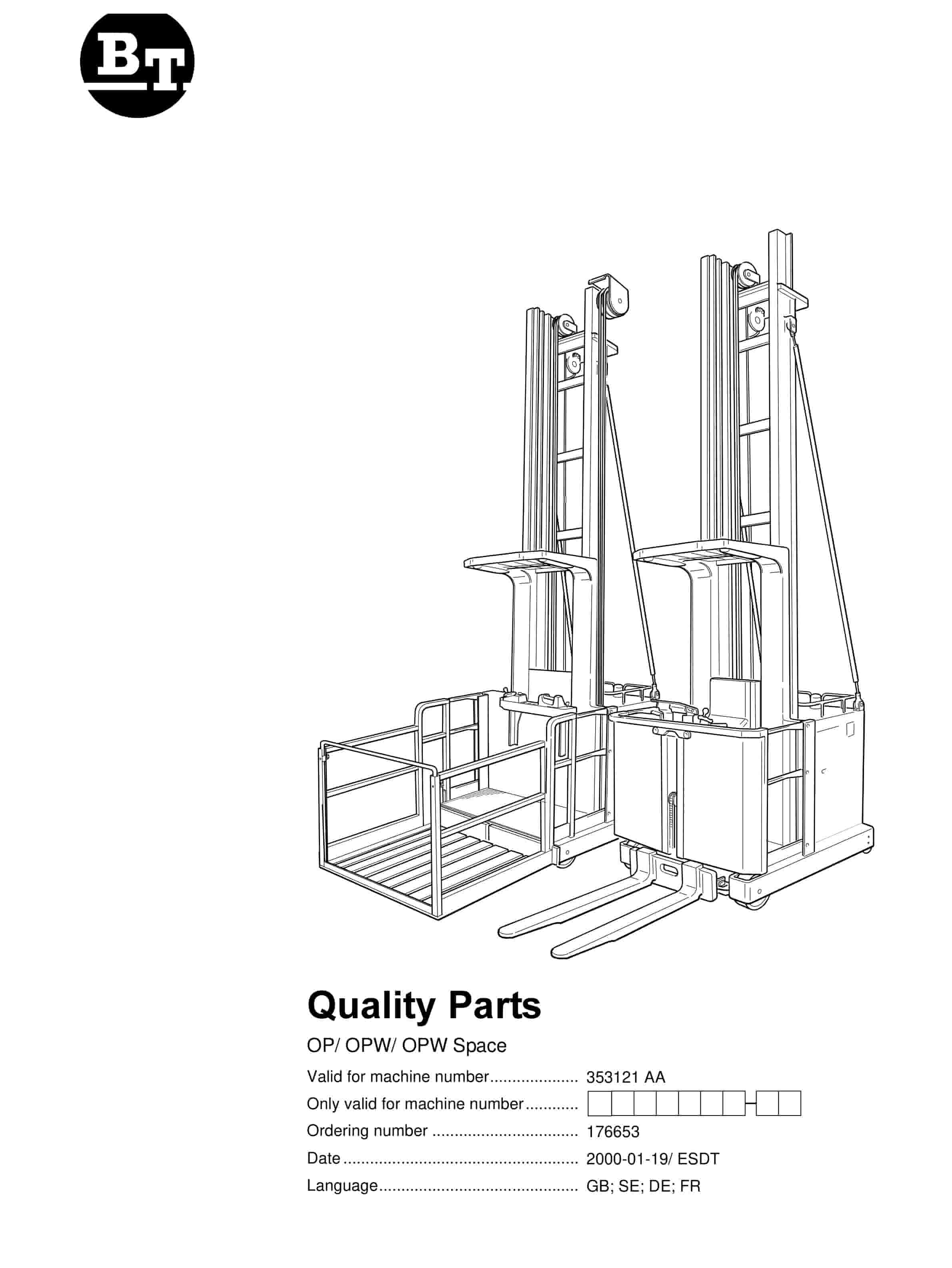 BT OP, OPW, OPW Space Quality Parts 176653 1 BT OP, OPW, OPW Space Quality Parts 176653