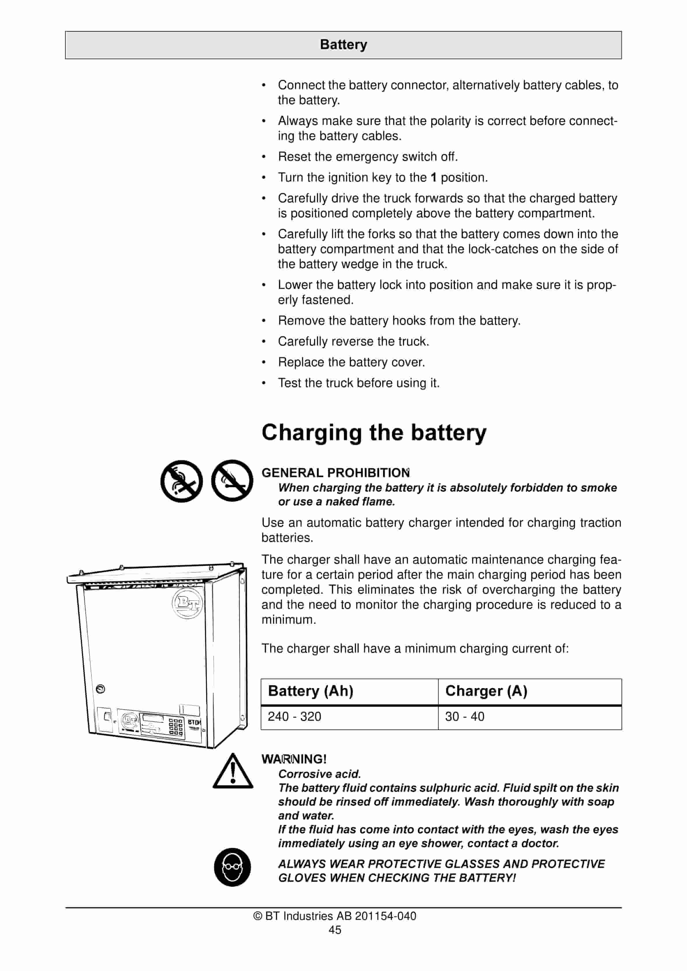 BT ORION P20 Operator Manual 201154-040 3 BT ORION P20 Operator Manual 201154-040 - Image 3