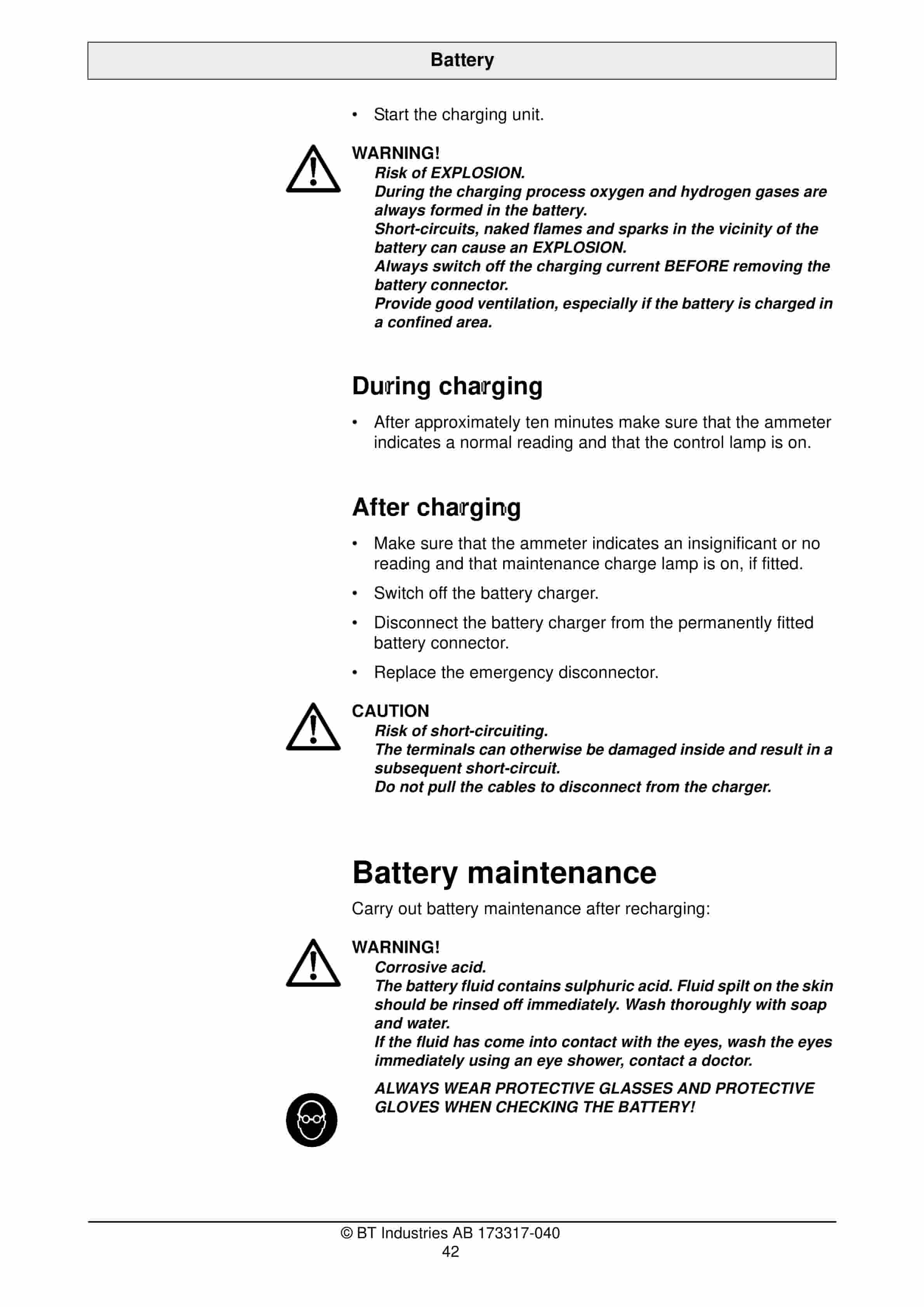 BT ORION P24 Operator Manual 173317-040 3 BT ORION P24 Operator Manual 173317-040 - Image 3