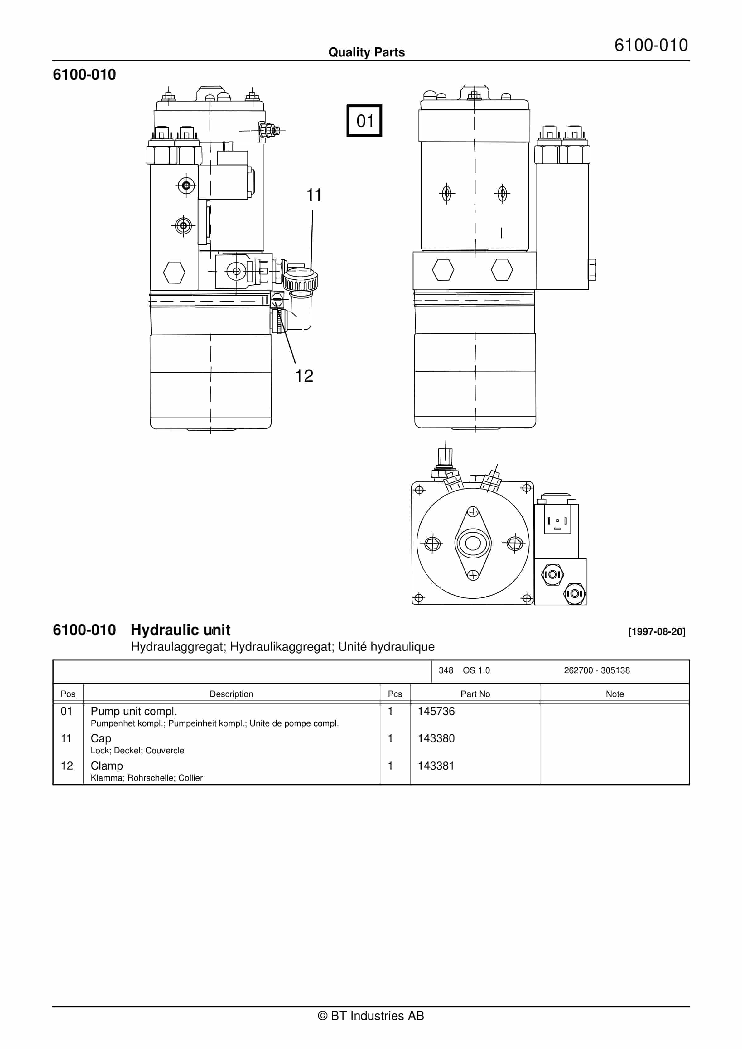 BT OS 1.0 Quality Parts 156815 5 BT OS 1.0 Quality Parts 156815 - Image 5
