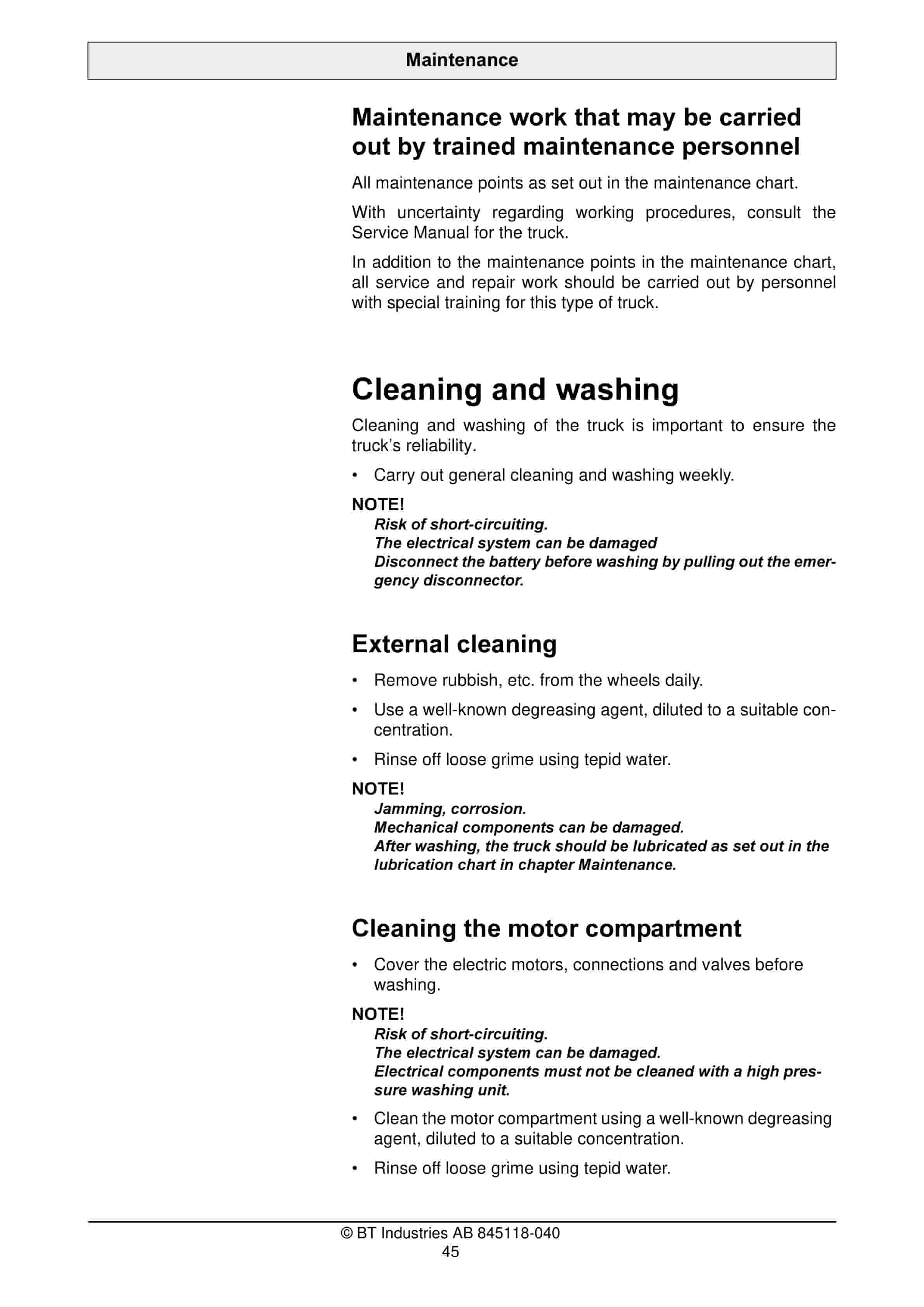 BT OS 1.0WL Operator Manual 845118-040 5 BT OS 1.0WL Operator Manual 845118-040 - Image 5