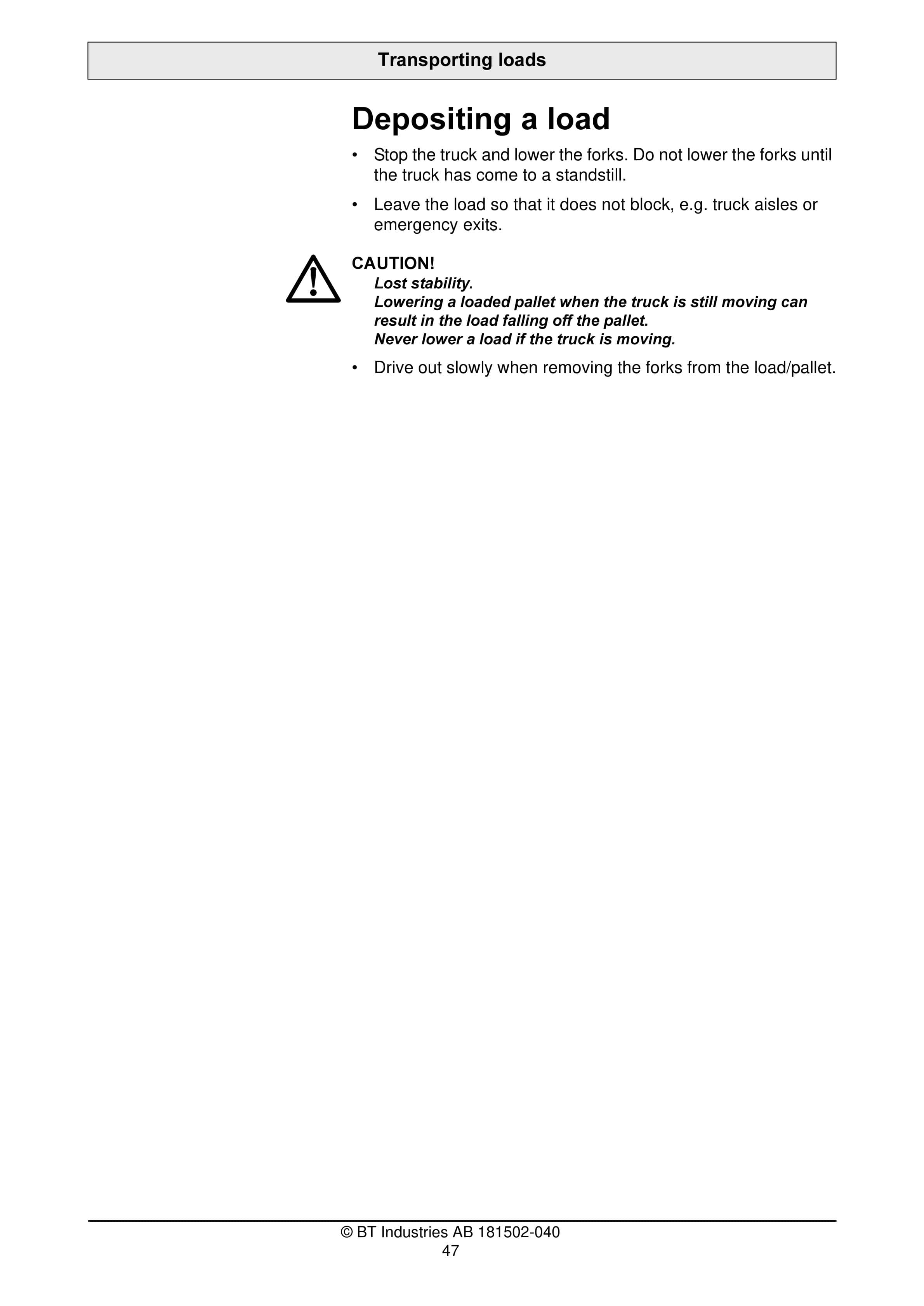 BT OS 2.0, OS 3.0 Operator Manual 181502-040 3 BT OS 2.0, OS 3.0 Operator Manual 181502-040 - Image 3