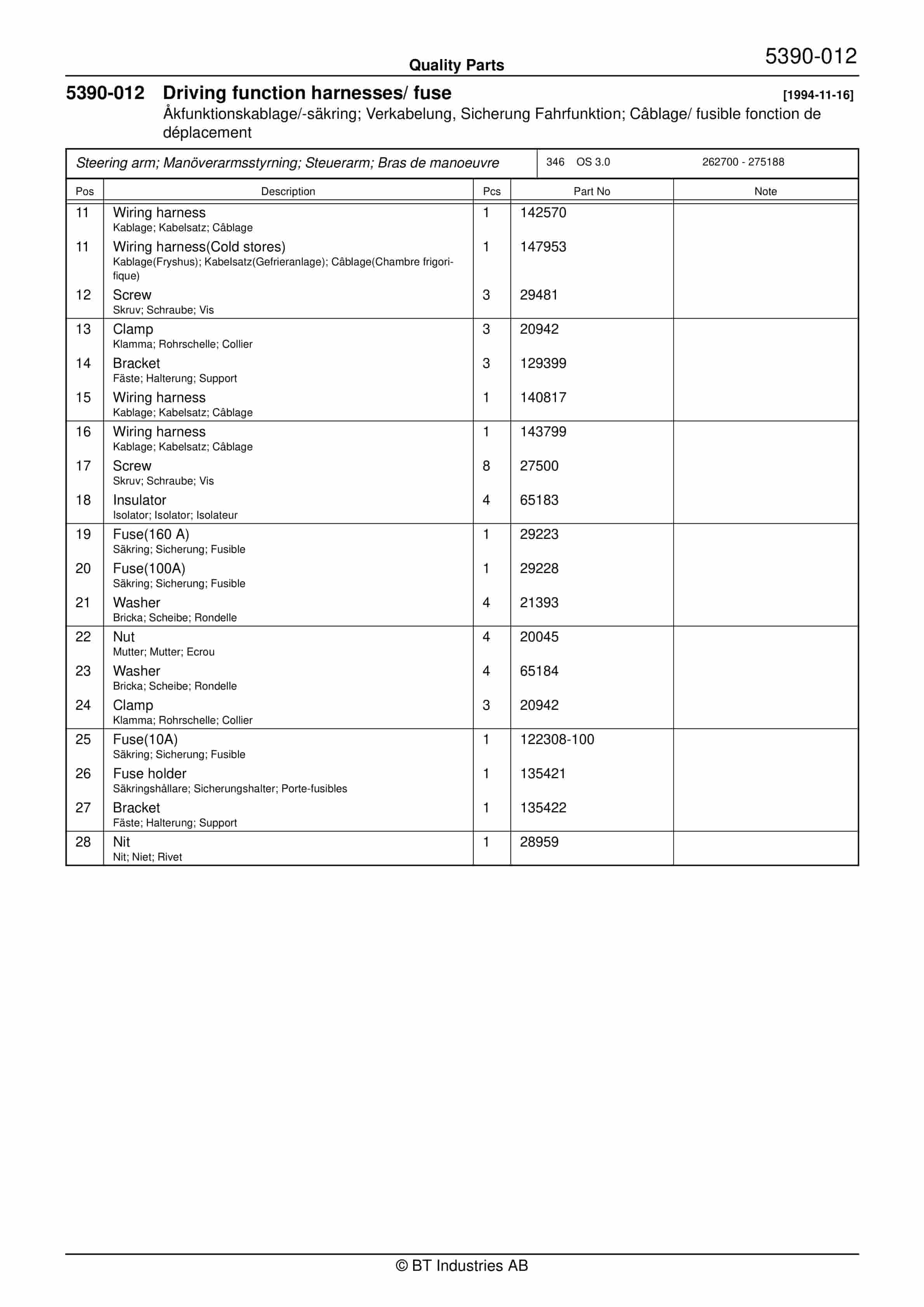 BT OS 3.0 Quality Parts 145513 3 BT OS 3.0 Quality Parts 145513 - Image 3