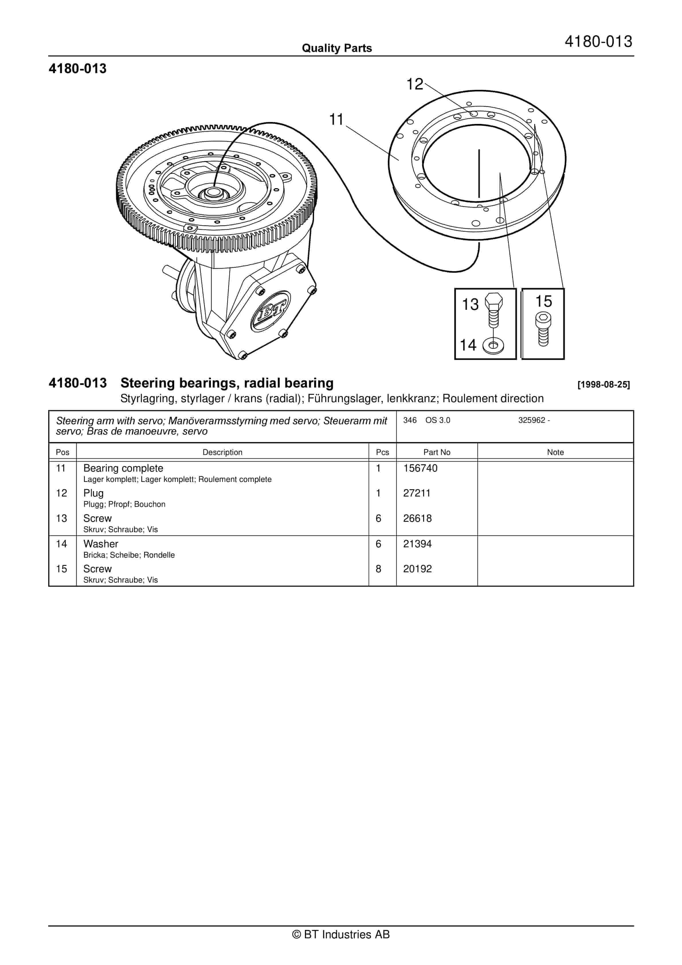 BT OS 3.0 Quality Parts 165545 2 BT OS 3.0 Quality Parts 165545 - Image 2