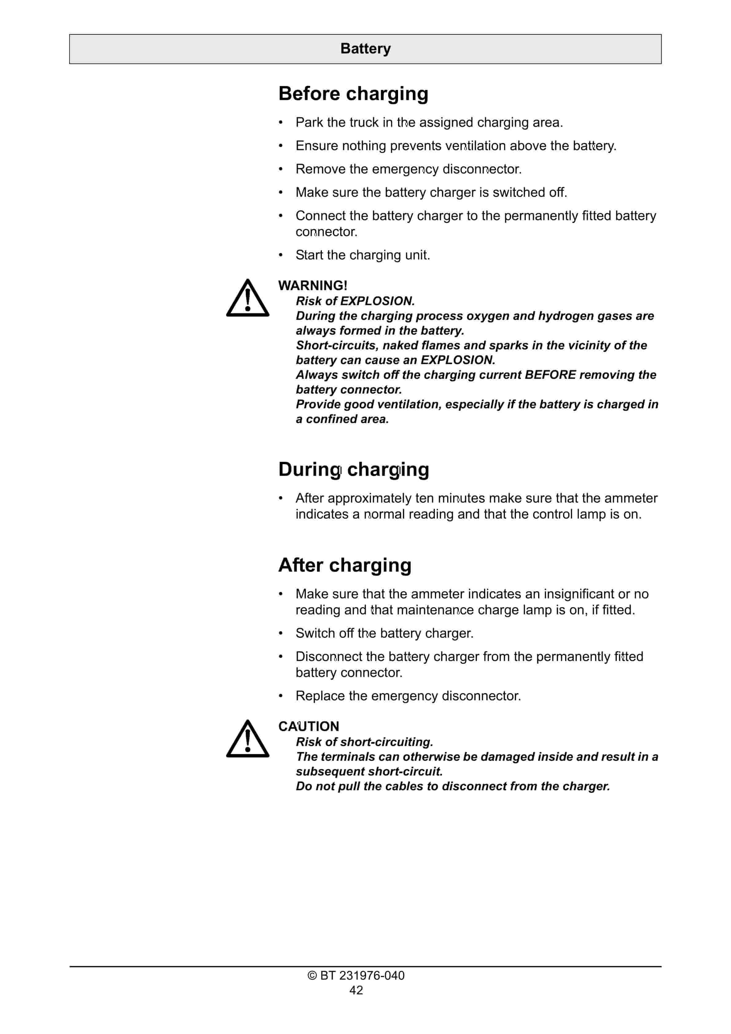 BT OSE100 Operator Manual 231976-040 3 BT OSE100 Operator Manual 231976-040 - Image 3