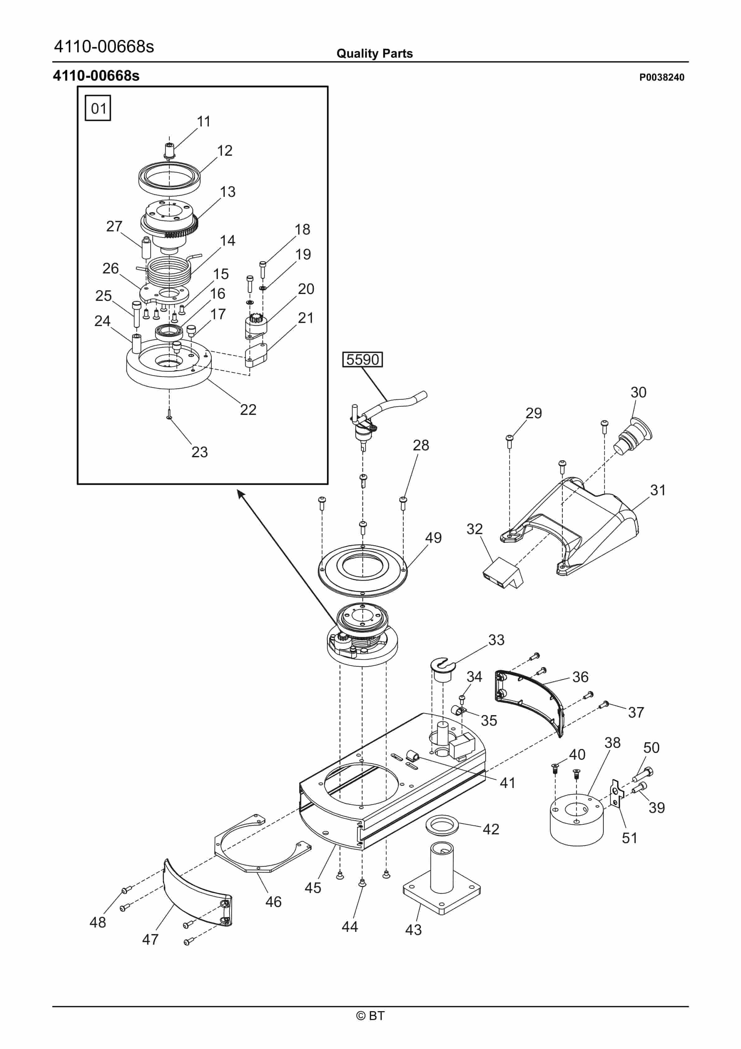 BT OSE100 Quality Parts 7525578 2 BT OSE100 Quality Parts 7525578 - Image 2