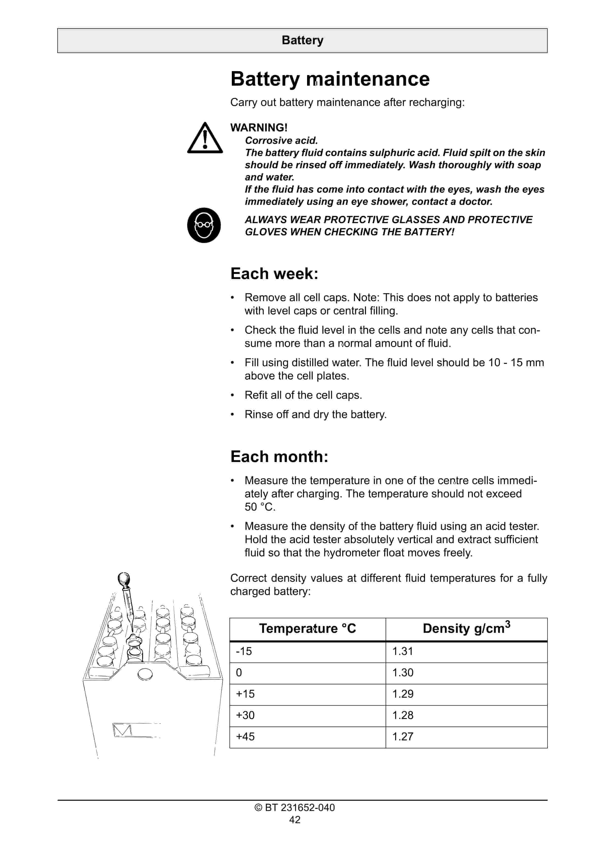 BT OSE100W Operator Manual 231652-040 3 BT OSE100W Operator Manual 231652-040 - Image 3