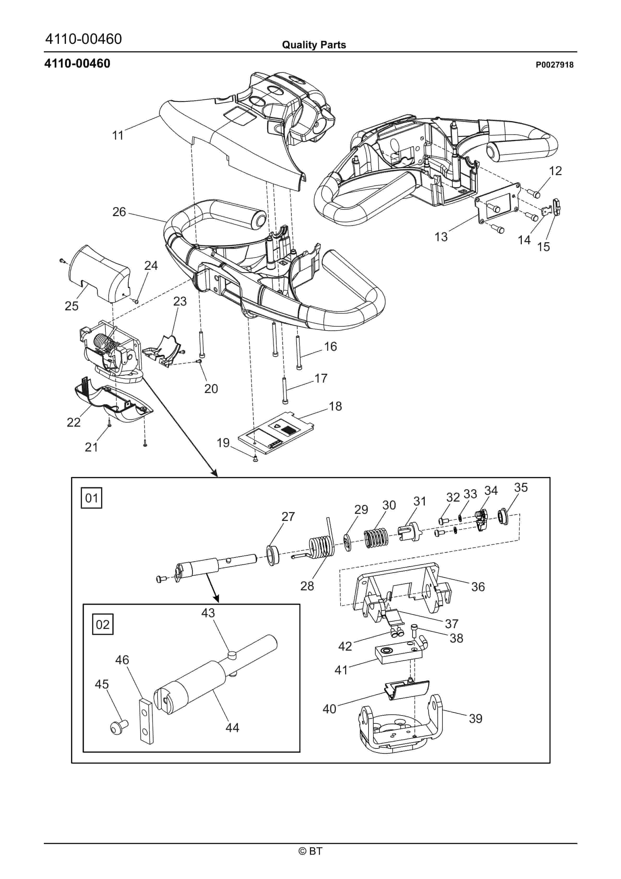 BT OSE180X, OSE180XP Quality Parts 262819 2 BT OSE180X, OSE180XP Quality Parts 262819 - Image 2