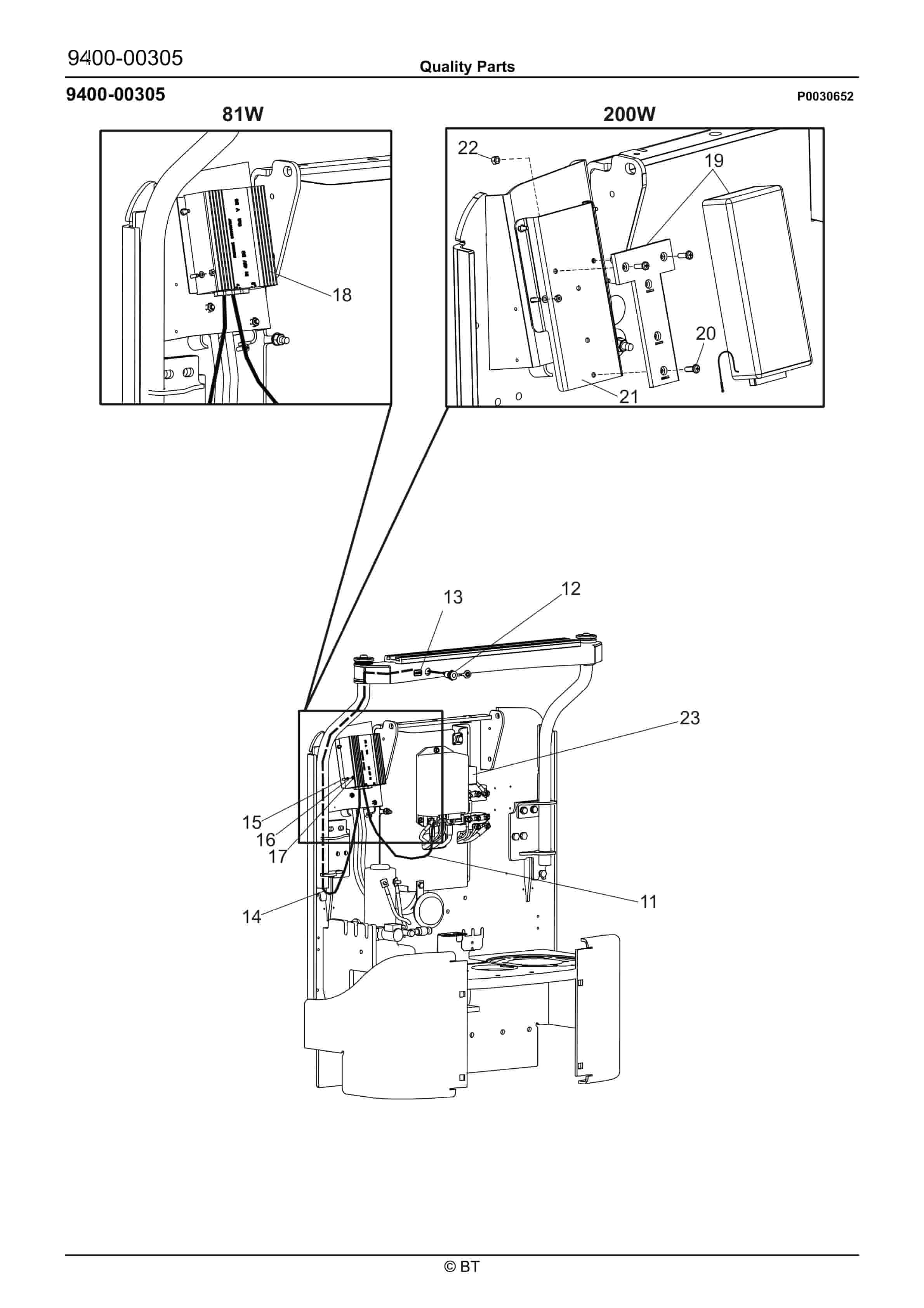 BT OSE180X, OSE180XP Quality Parts 7504487 5 BT OSE180X, OSE180XP Quality Parts 7504487 - Image 5