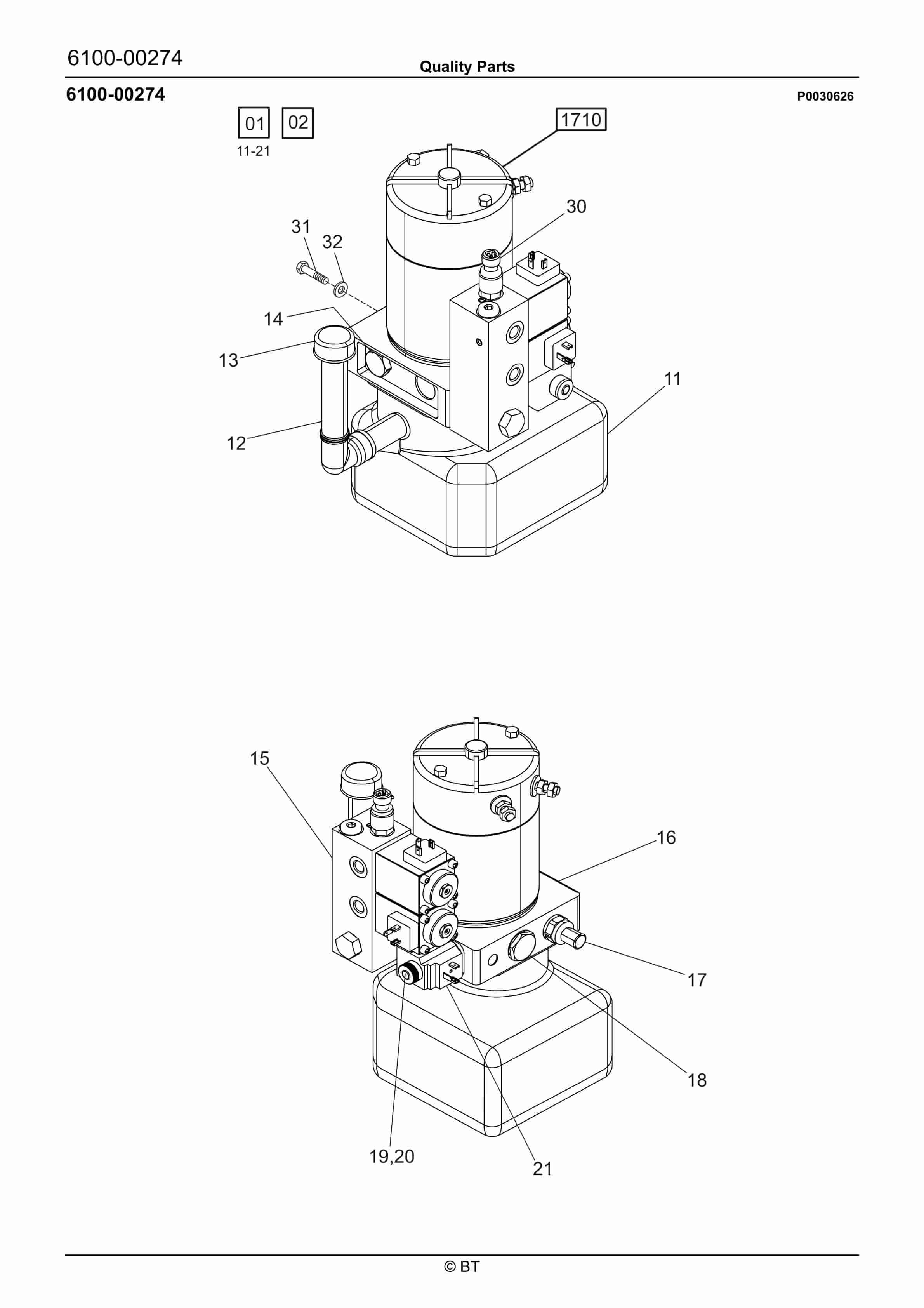 BT OSE180XP Quality Parts 7508226 3 BT OSE180XP Quality Parts 7508226 - Image 3