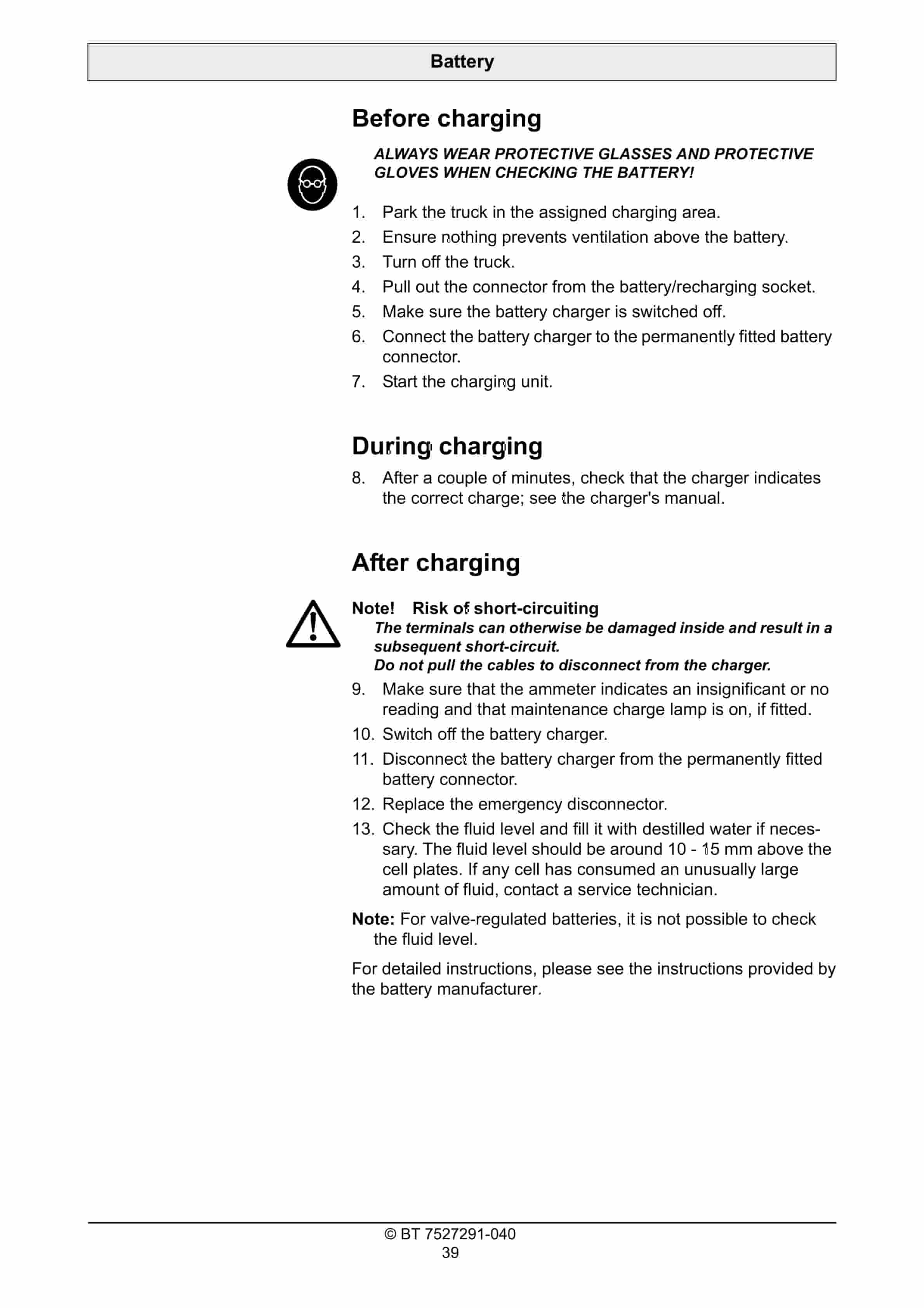 BT OSE200X, OSE180XP Operator Manual 7527291-040 3 BT OSE200X, OSE180XP Operator Manual 7527291-040 - Image 3