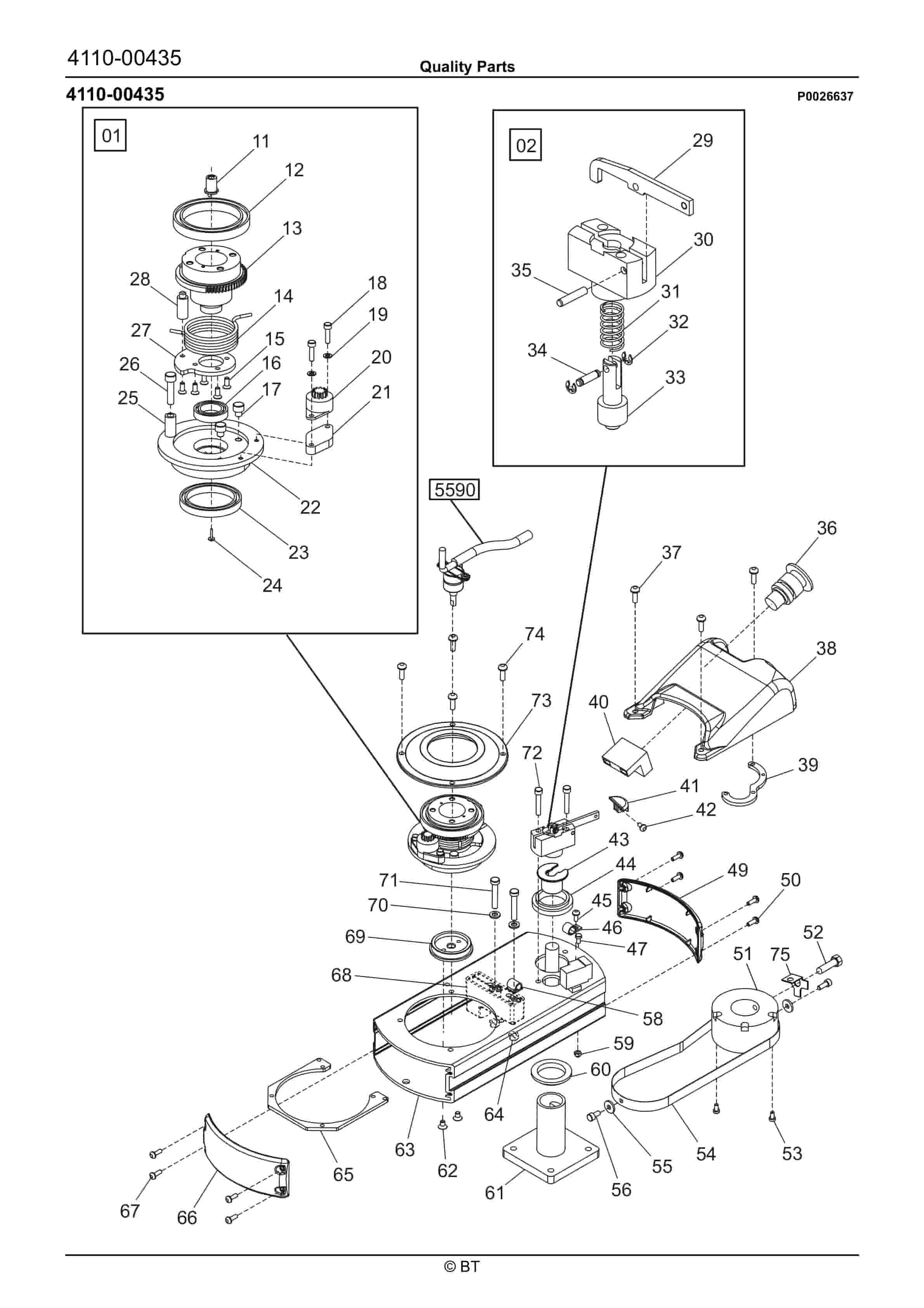 BT OSE250 Quality Parts 7534214 2 BT OSE250 Quality Parts 7534214 - Image 2