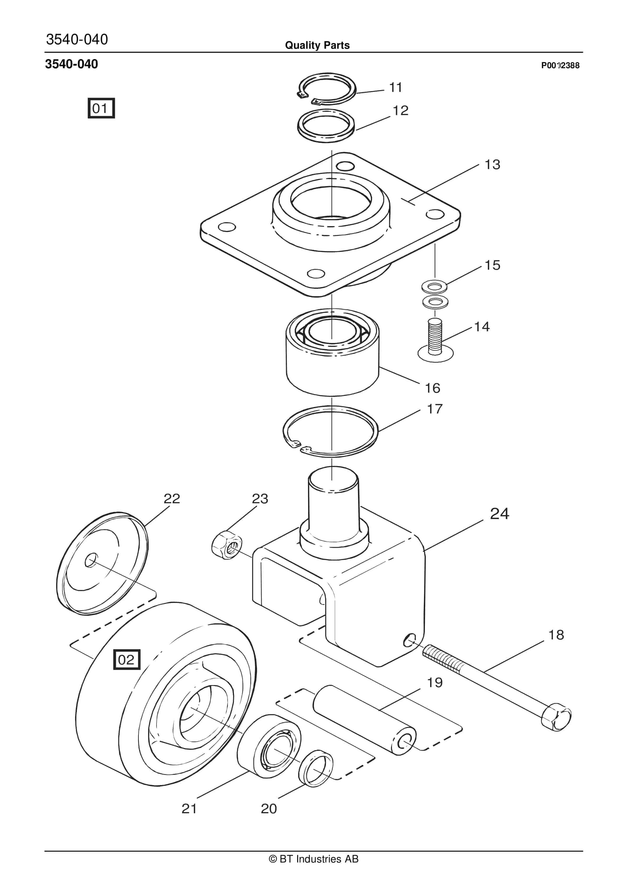 BT P20 Quality Parts 180673 2 BT P20 Quality Parts 180673 - Image 2