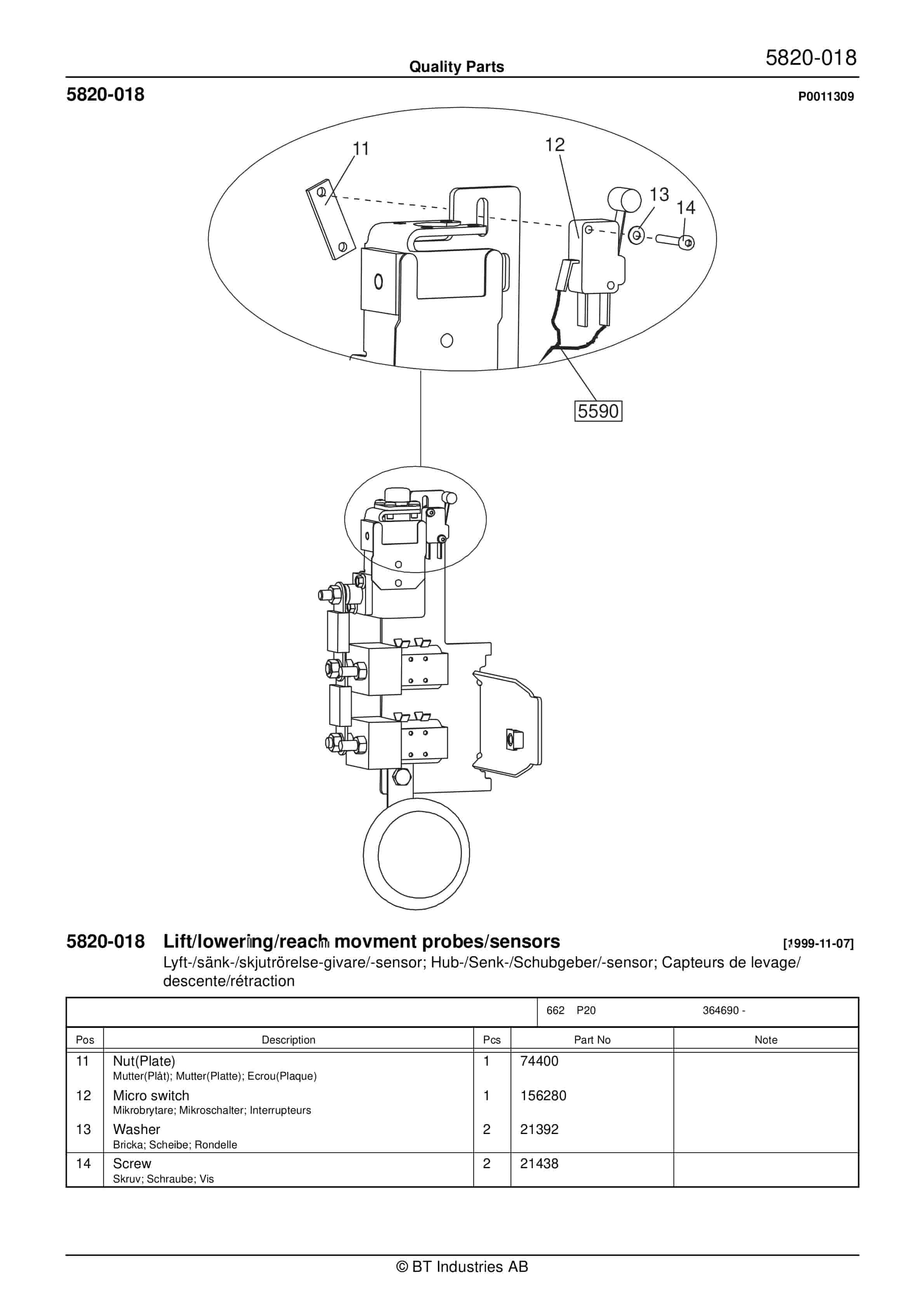 BT P20 Quality Parts 180673 4 BT P20 Quality Parts 180673 - Image 4