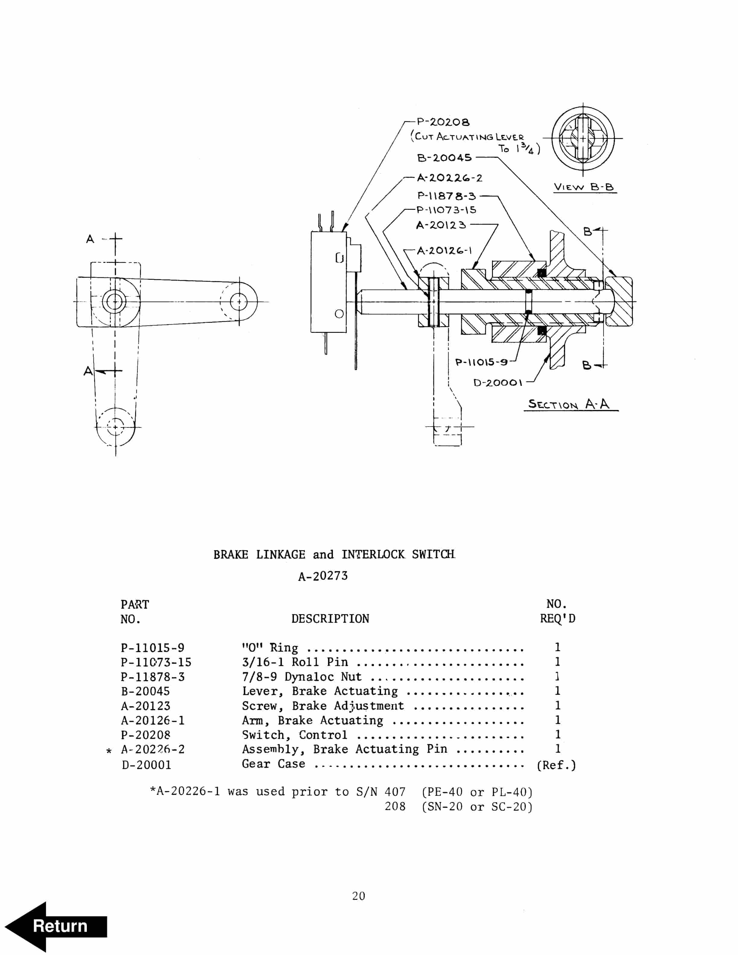 BT PE-40, PL-40 Electric Low Lift Truck Parts And Service Manual 310504-000 3 BT PE-40, PL-40 Electric Low Lift Truck Parts And Service Manual 310504-000 - Image 3