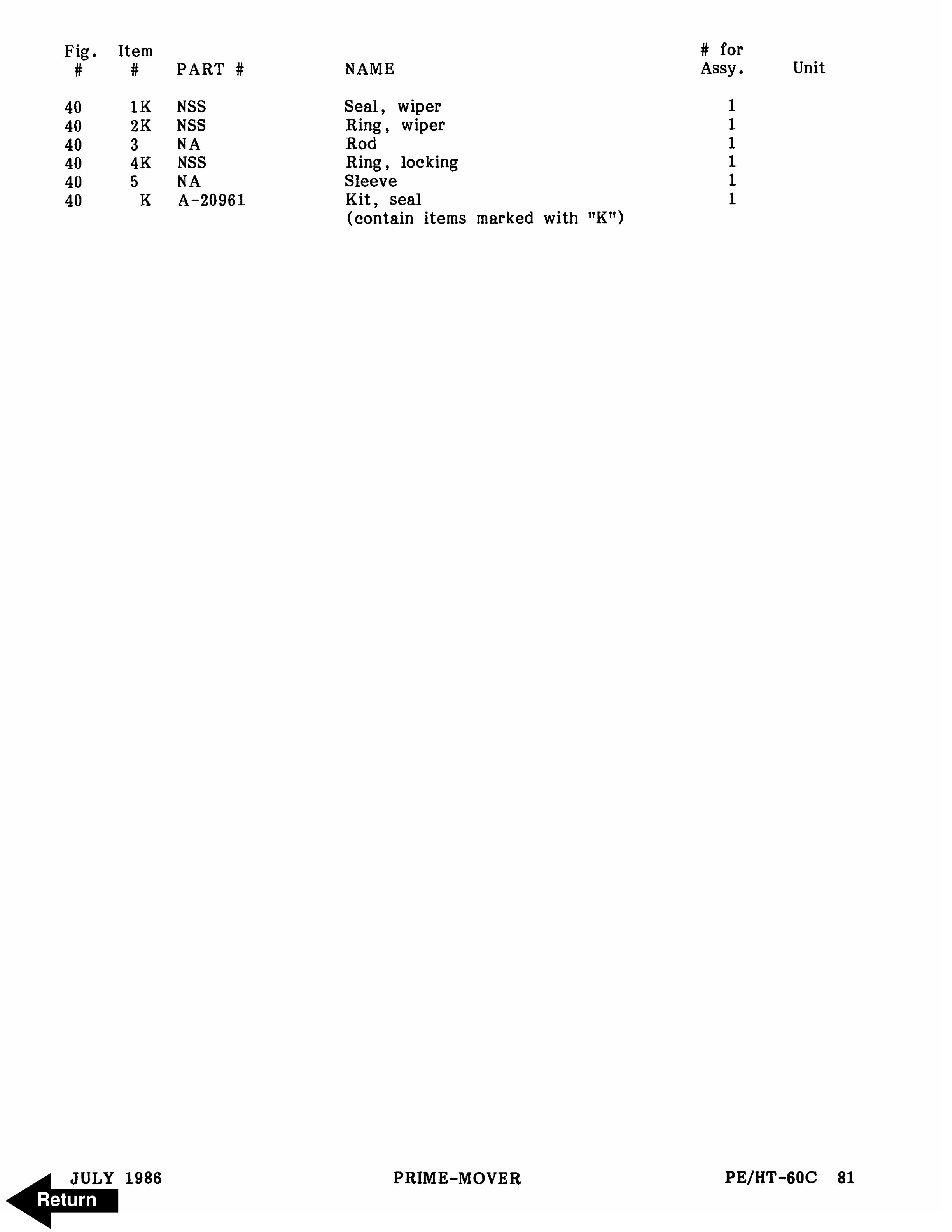 BT PE-60C, HT-60C Electric Center Control Low Lift Truck Parts Manual 300330-000 5 BT PE-60C, HT-60C Electric Center Control Low Lift Truck Parts Manual 300330-000 - Image 5
