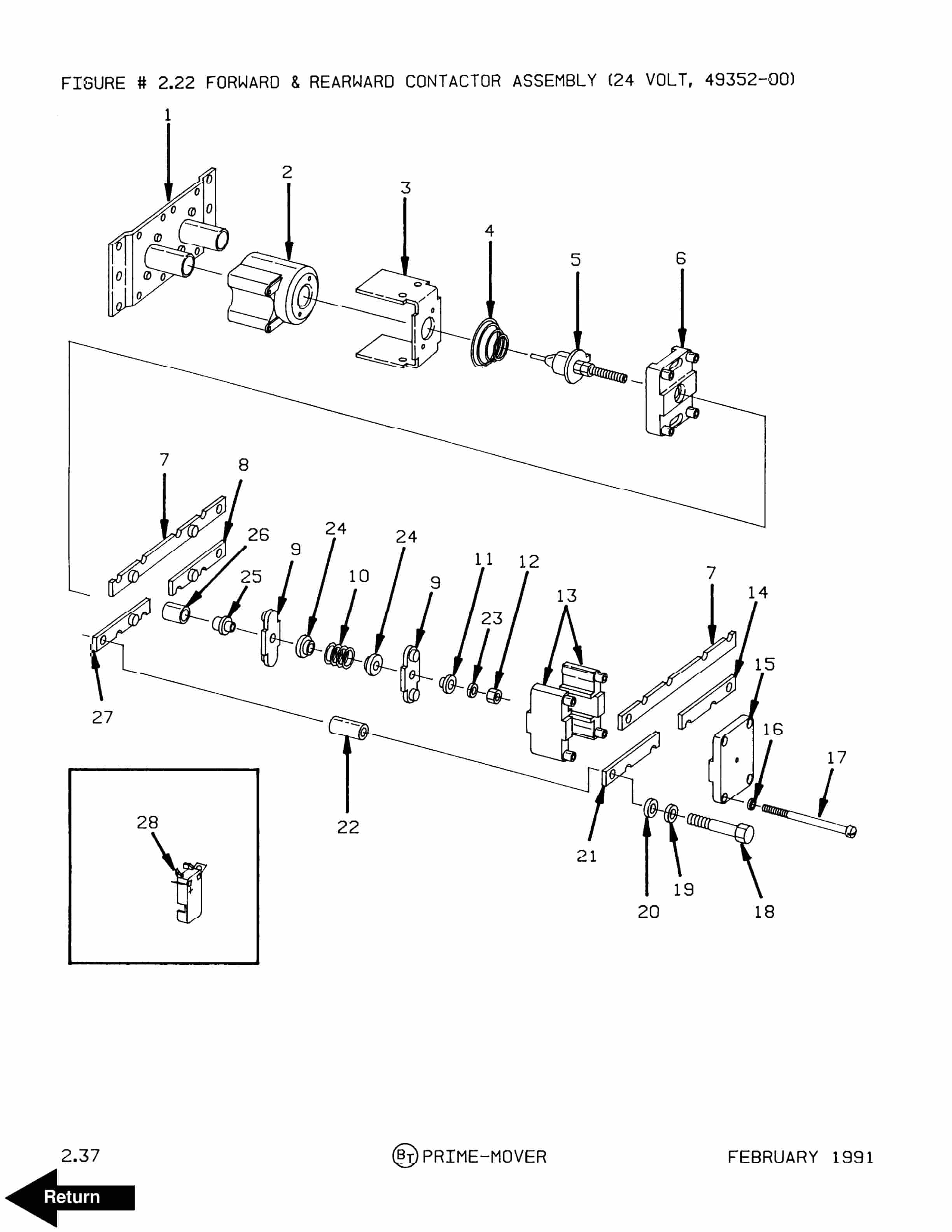 BT PE45, PE45R Electric Low Lift Truck Parts Manual 300332-001 2 BT PE45, PE45R Electric Low Lift Truck Parts Manual 300332-001 - Image 2
