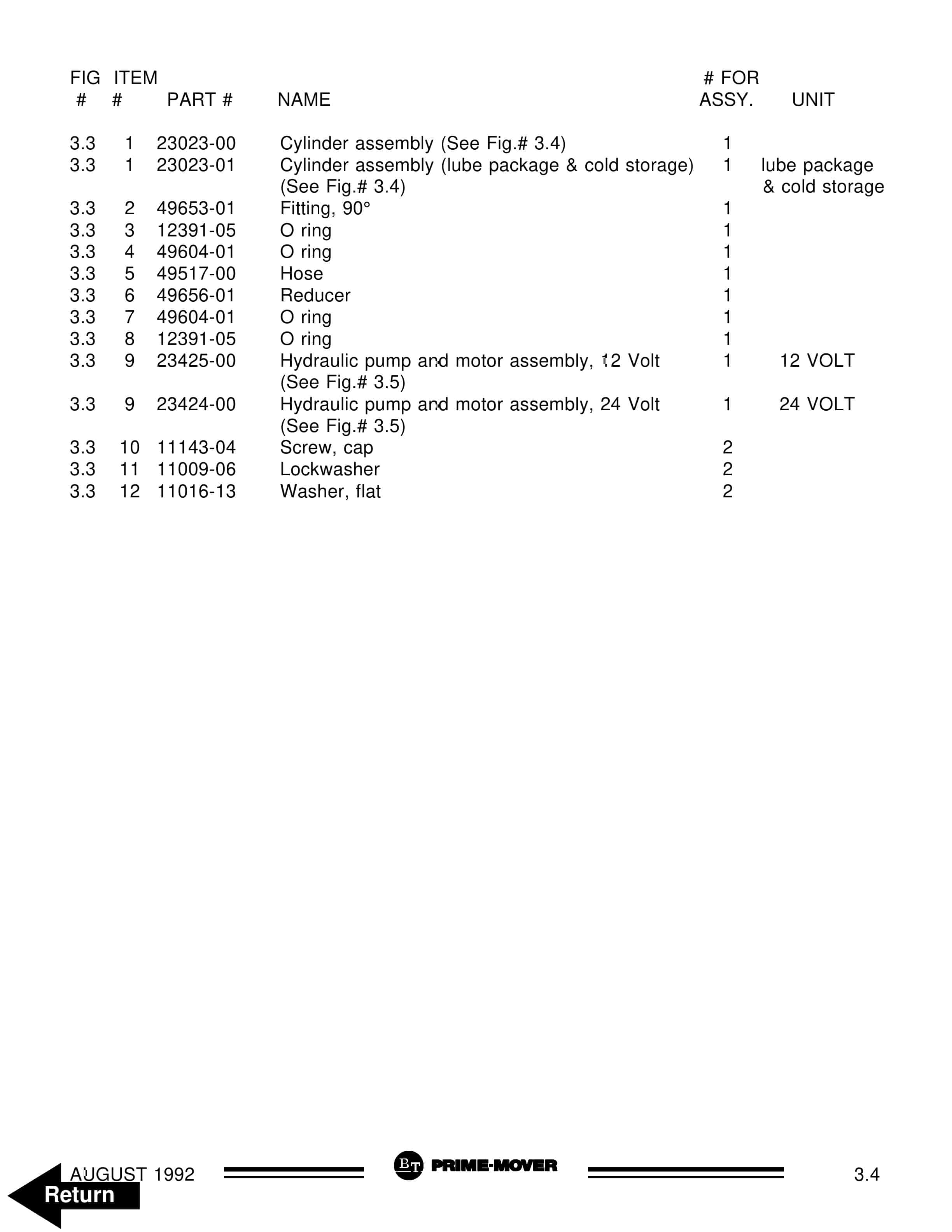 BT PMX-2 Electric Low Lift Pallet Truck Parts Manual 301468-002 3 BT PMX-2 Electric Low Lift Pallet Truck Parts Manual 301468-002 - Image 3