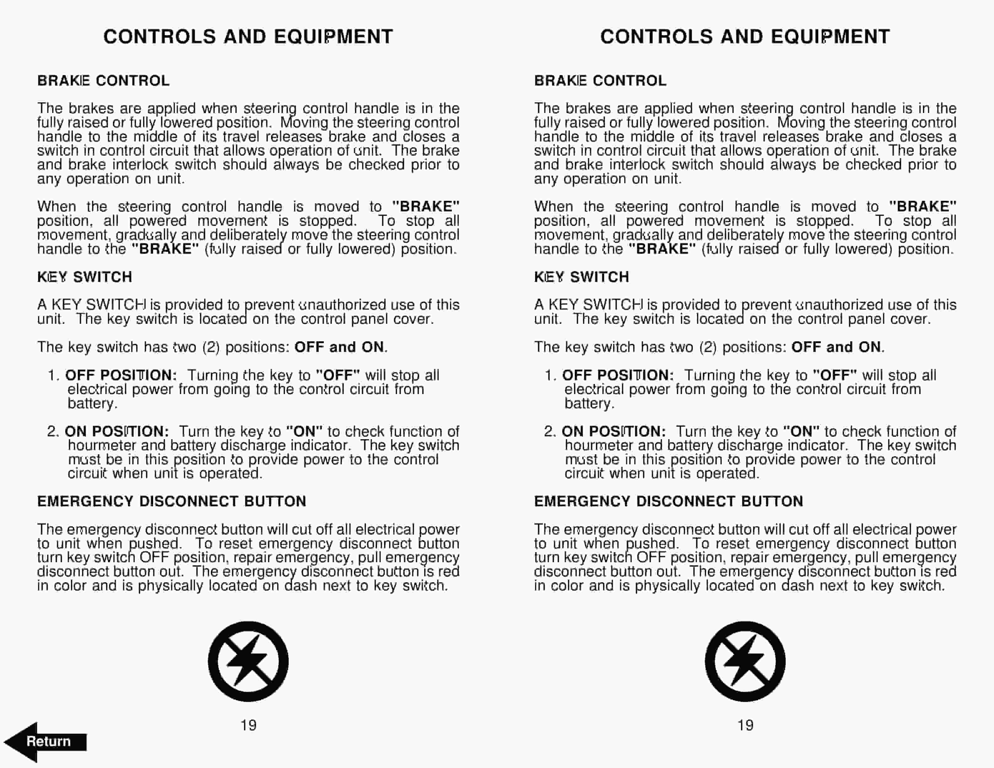 Alternative view of BT PMX Electric Pallet Truck Operator Manual 302264-001