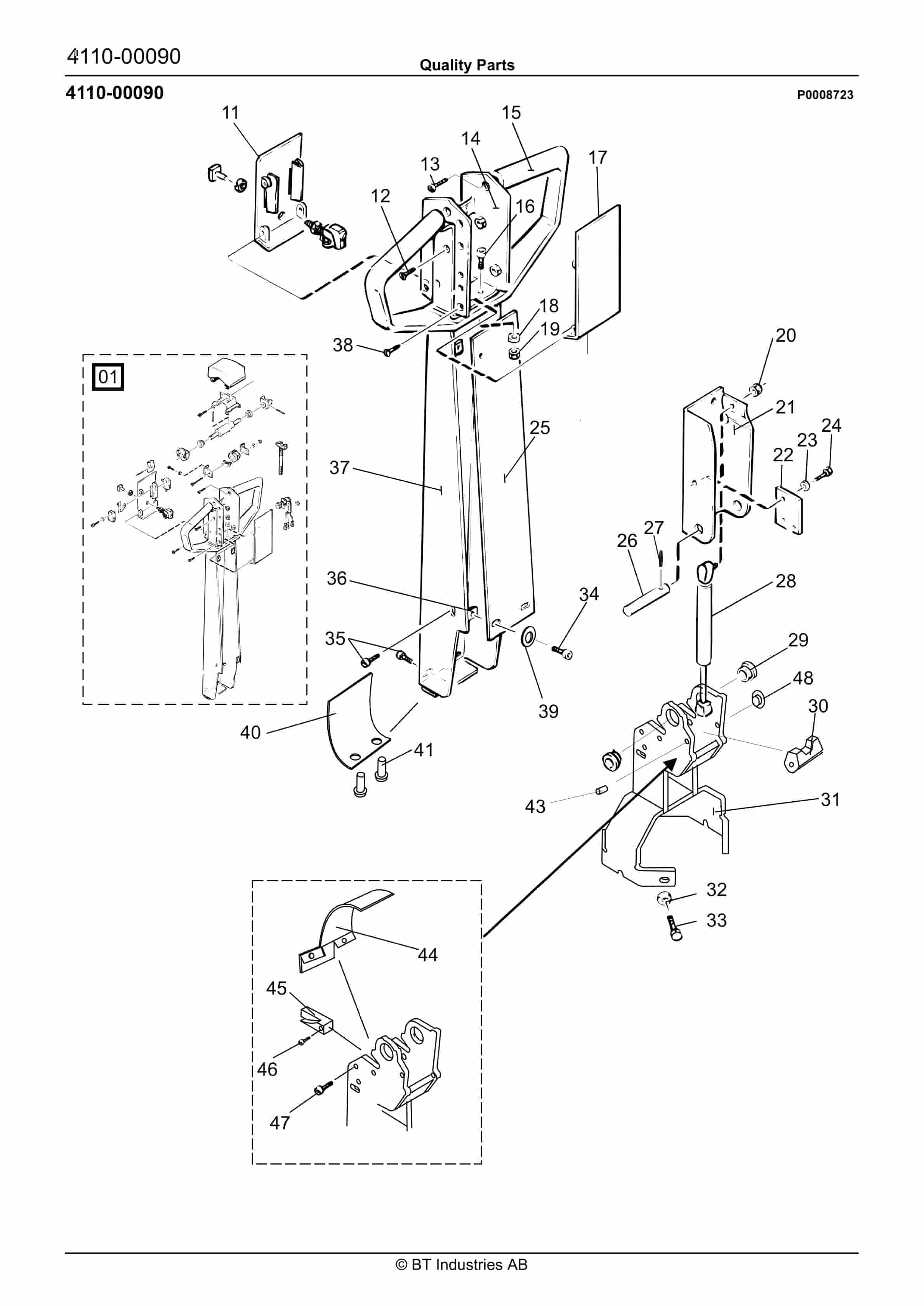 BT PPH 1600 MX - C030325-1 Quality Parts 847749 2 BT PPH 1600 MX - C030325-1 Quality Parts 847749 - Image 2