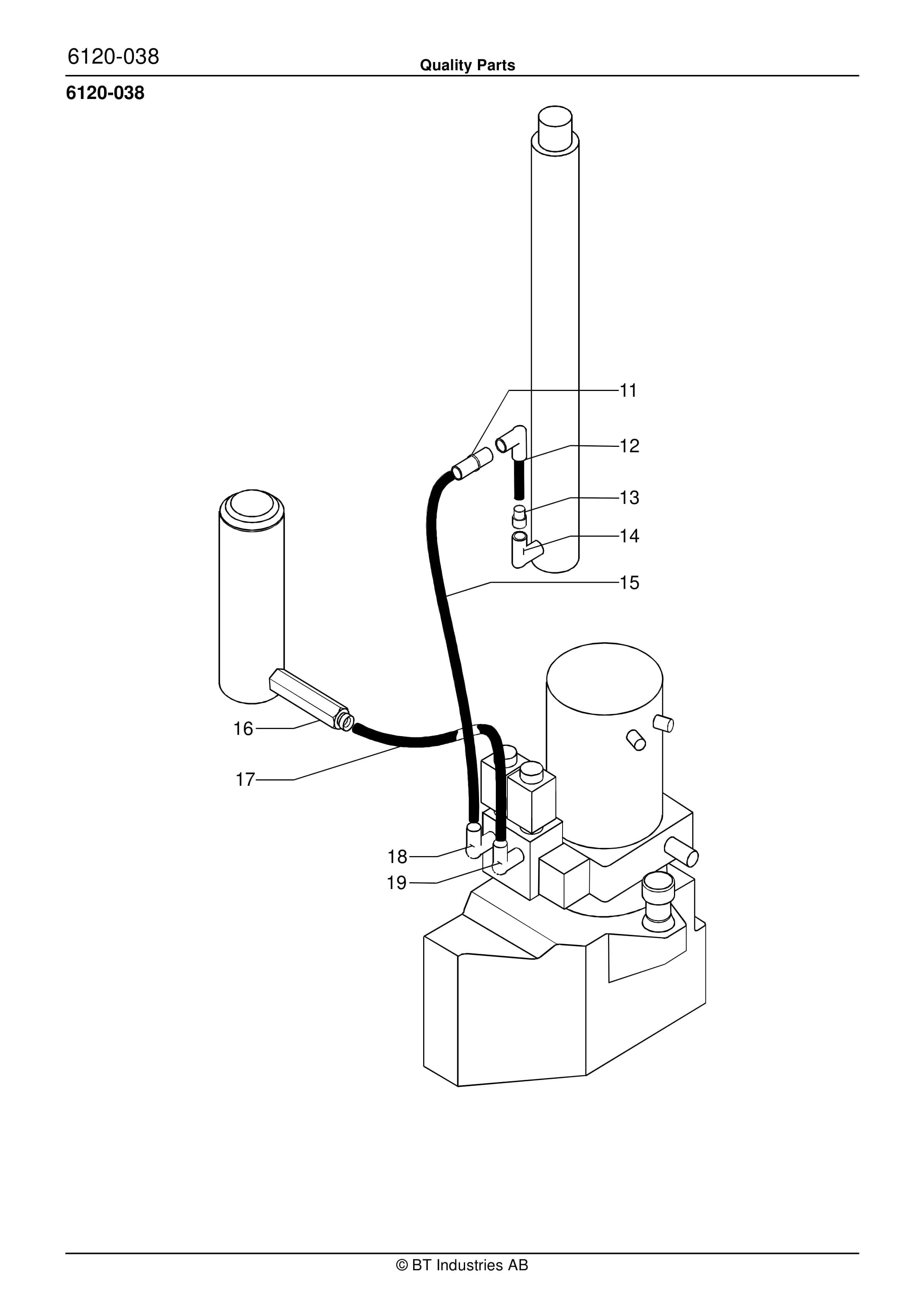 BT PPH 1600 MX Quality Parts 173364 4 BT PPH 1600 MX Quality Parts 173364 - Image 4