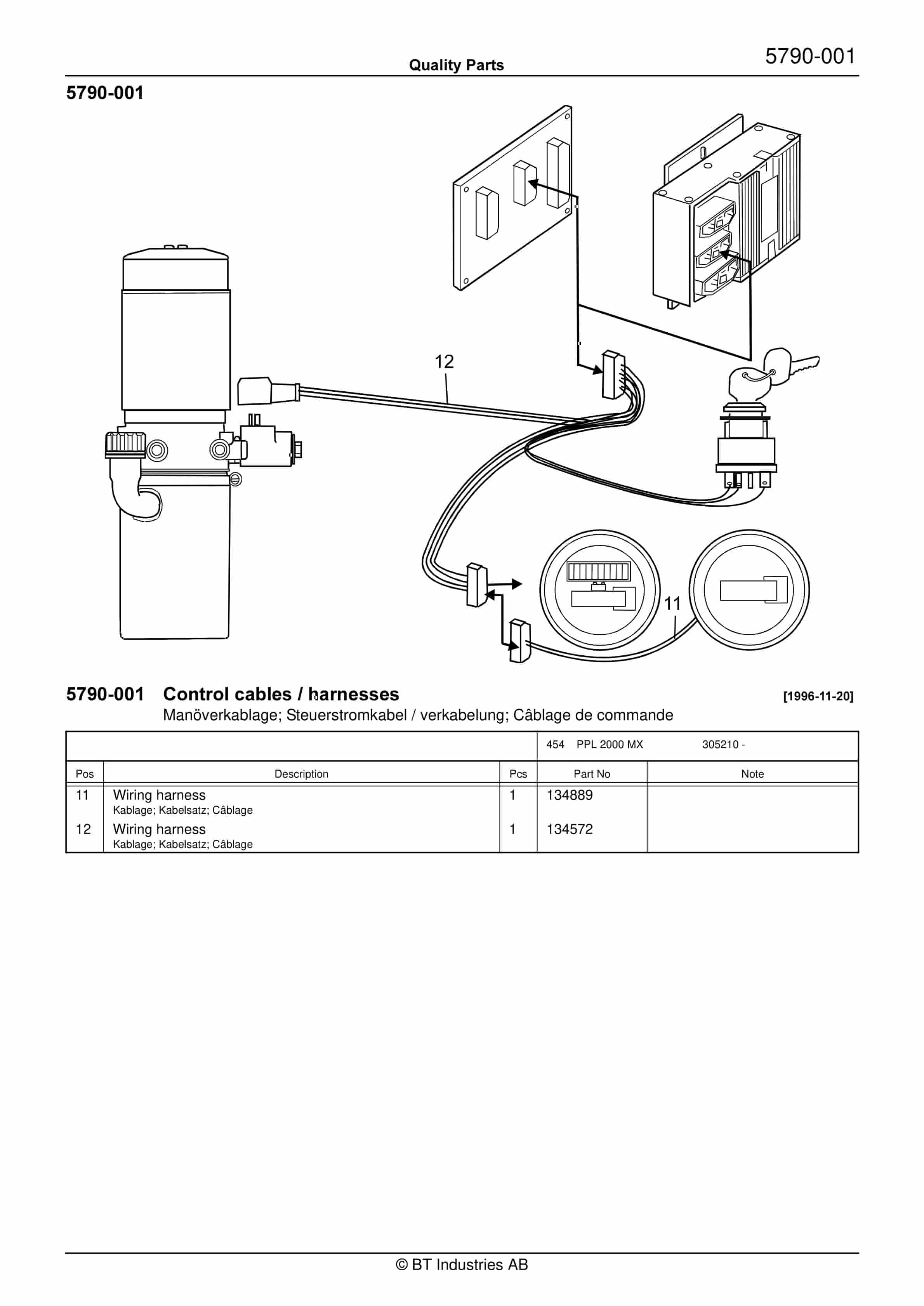 BT PPL 2000 MX Quality Parts 164305 5 BT PPL 2000 MX Quality Parts 164305 - Image 5