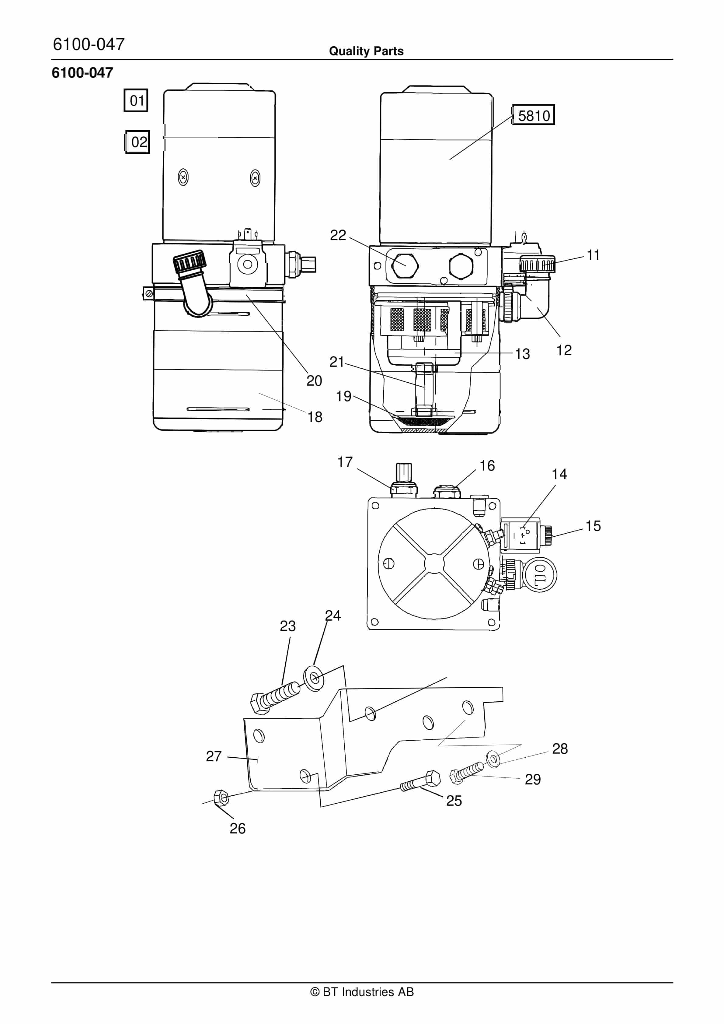 BT PPL 2000 MX Quality Parts 166906 4 BT PPL 2000 MX Quality Parts 166906 - Image 4