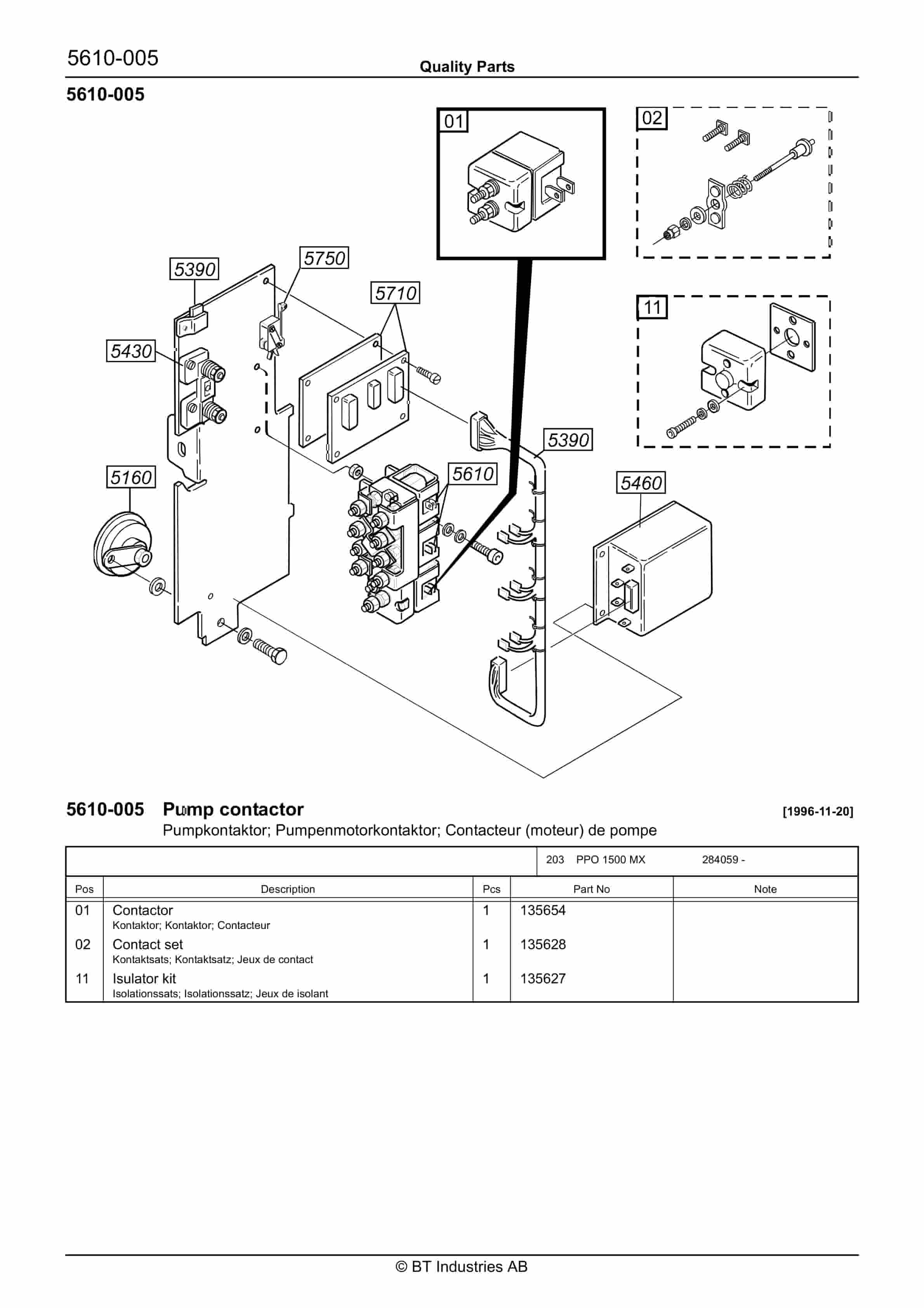 BT PPO 1500 MX Quality Parts 177328 4 BT PPO 1500 MX Quality Parts 177328 - Image 4