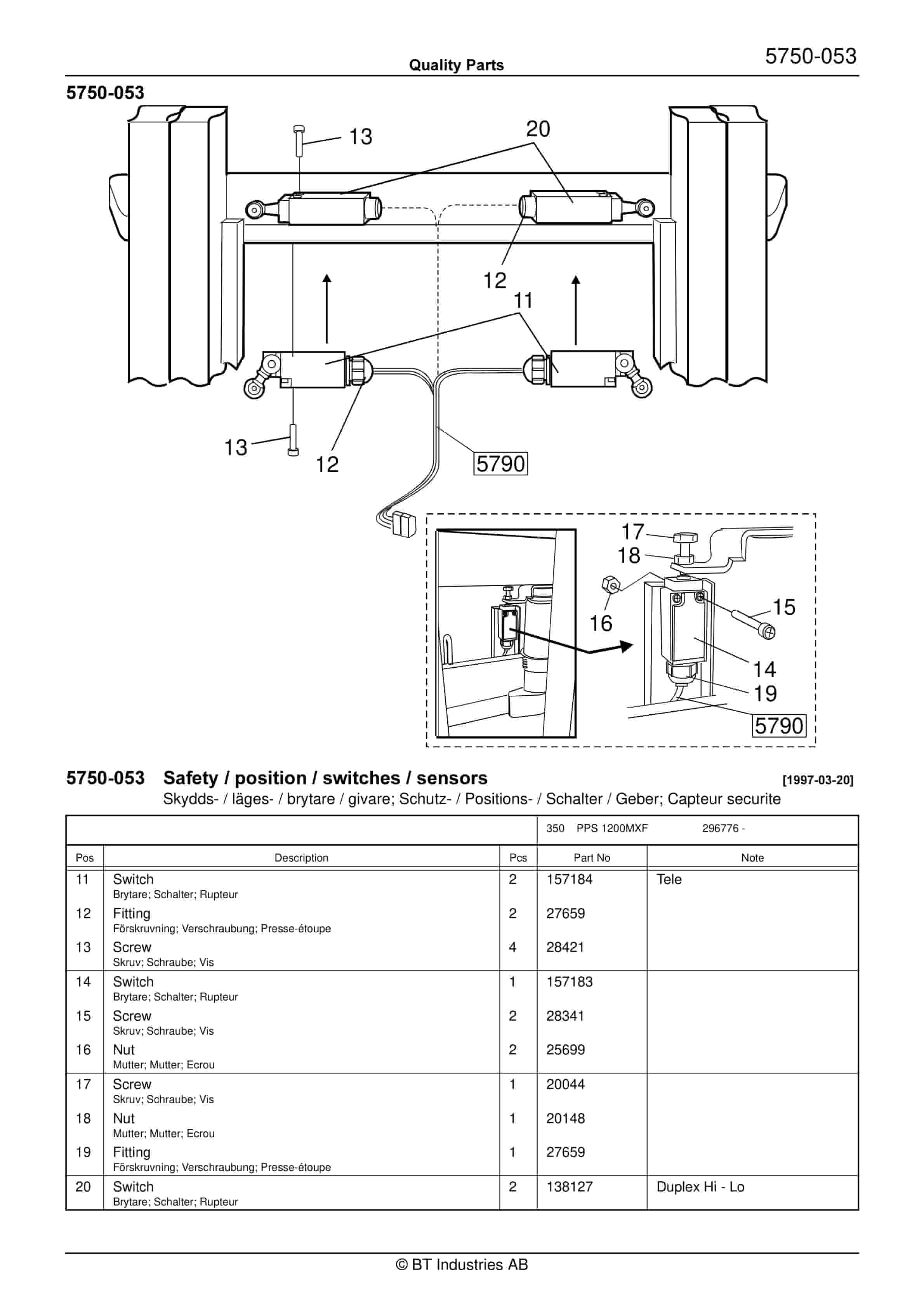 BT PPS 1200MXF Quality Parts 163530 3 BT PPS 1200MXF Quality Parts 163530 - Image 3