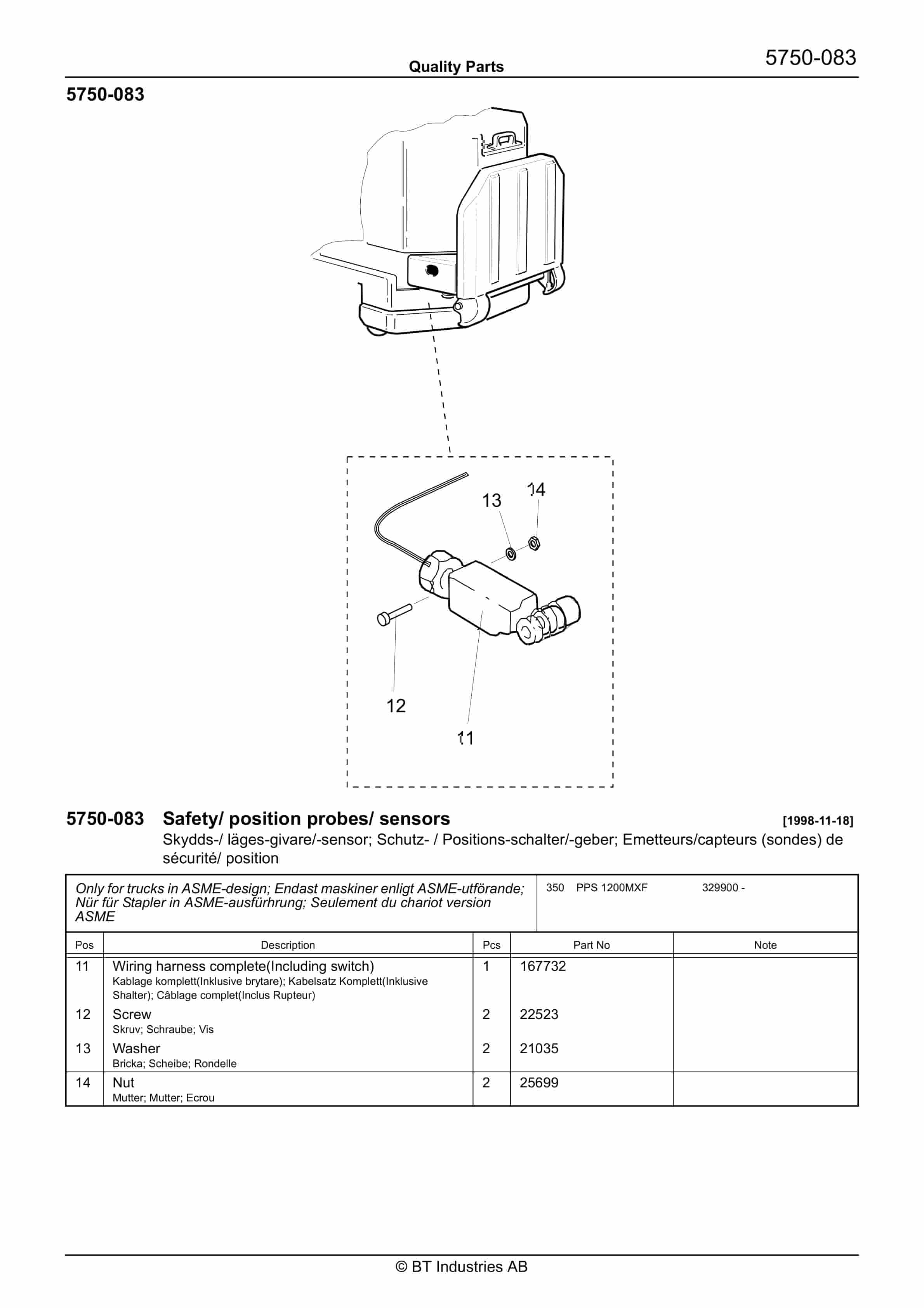 BT PPS 1200MXF Quality Parts 177334 3 BT PPS 1200MXF Quality Parts 177334 - Image 3