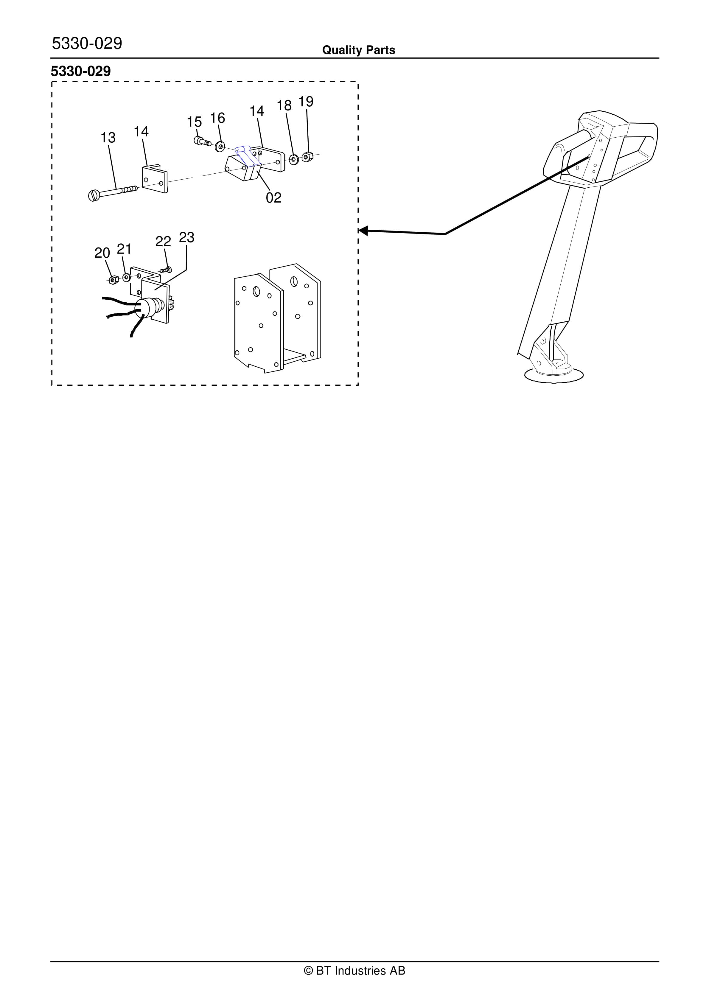 BT PPS 1200MXF Quality Parts 178358 2 BT PPS 1200MXF Quality Parts 178358 - Image 2
