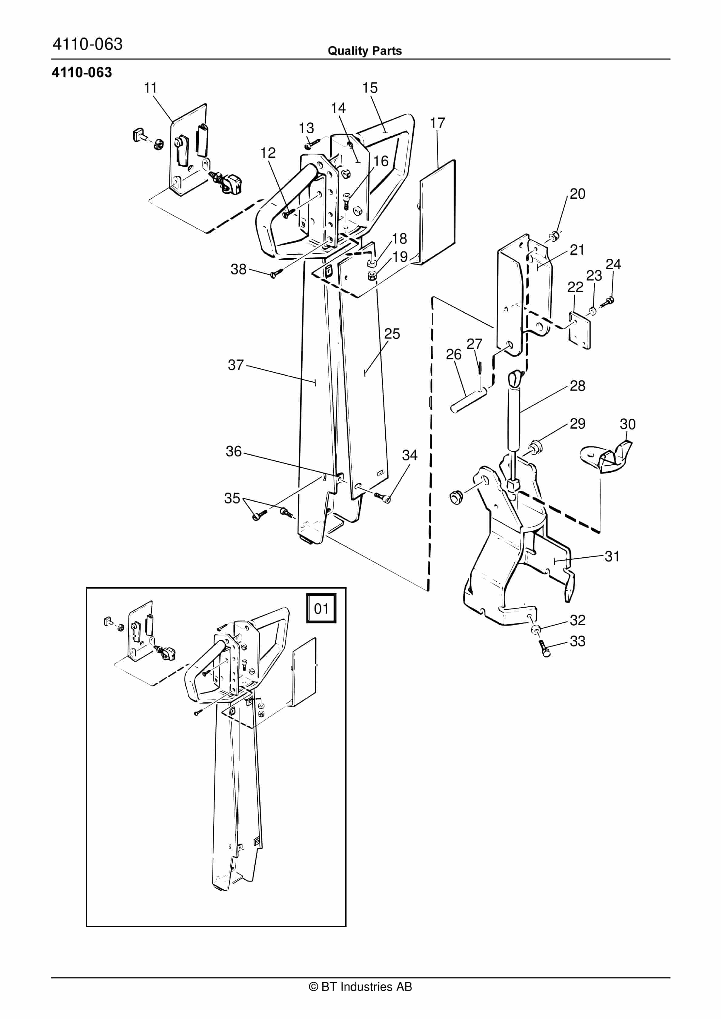BT PPS 1600MXD Quality Parts 161980 2 BT PPS 1600MXD Quality Parts 161980 - Image 2