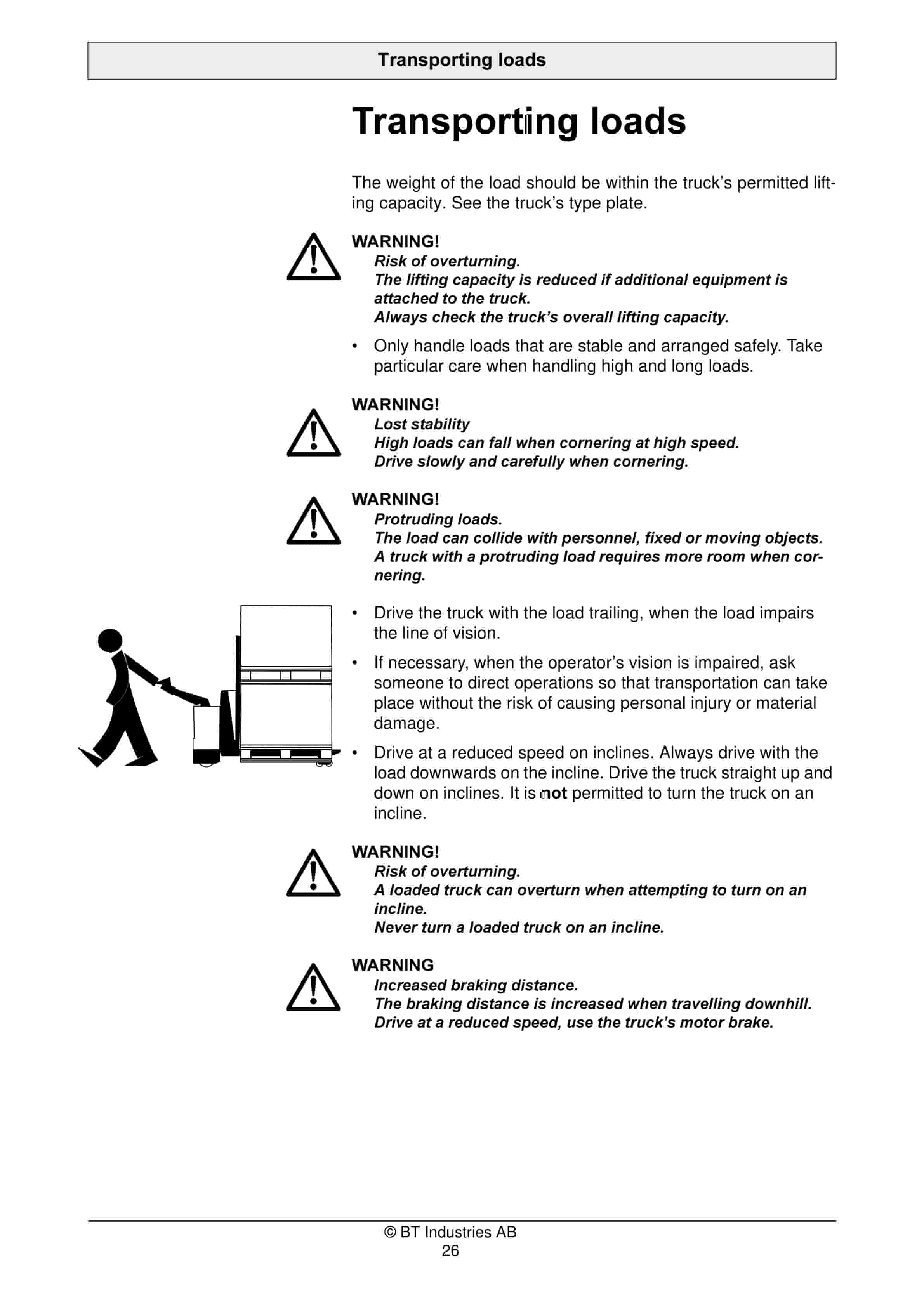 Alternative view of BT PPT 2000MX Operator Manual 147336-040