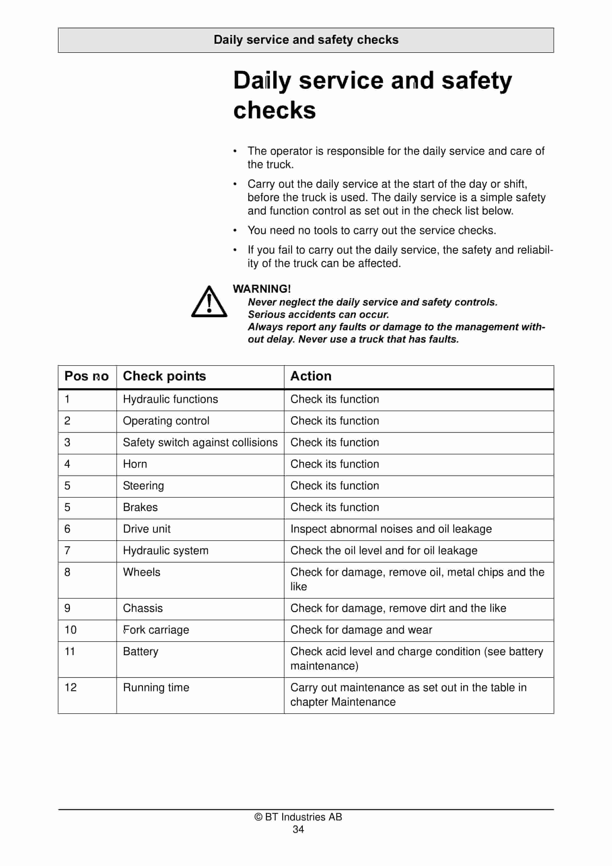 BT PPT 2000MX Operator Manual 147336-040 3 BT PPT 2000MX Operator Manual 147336-040 - Image 3