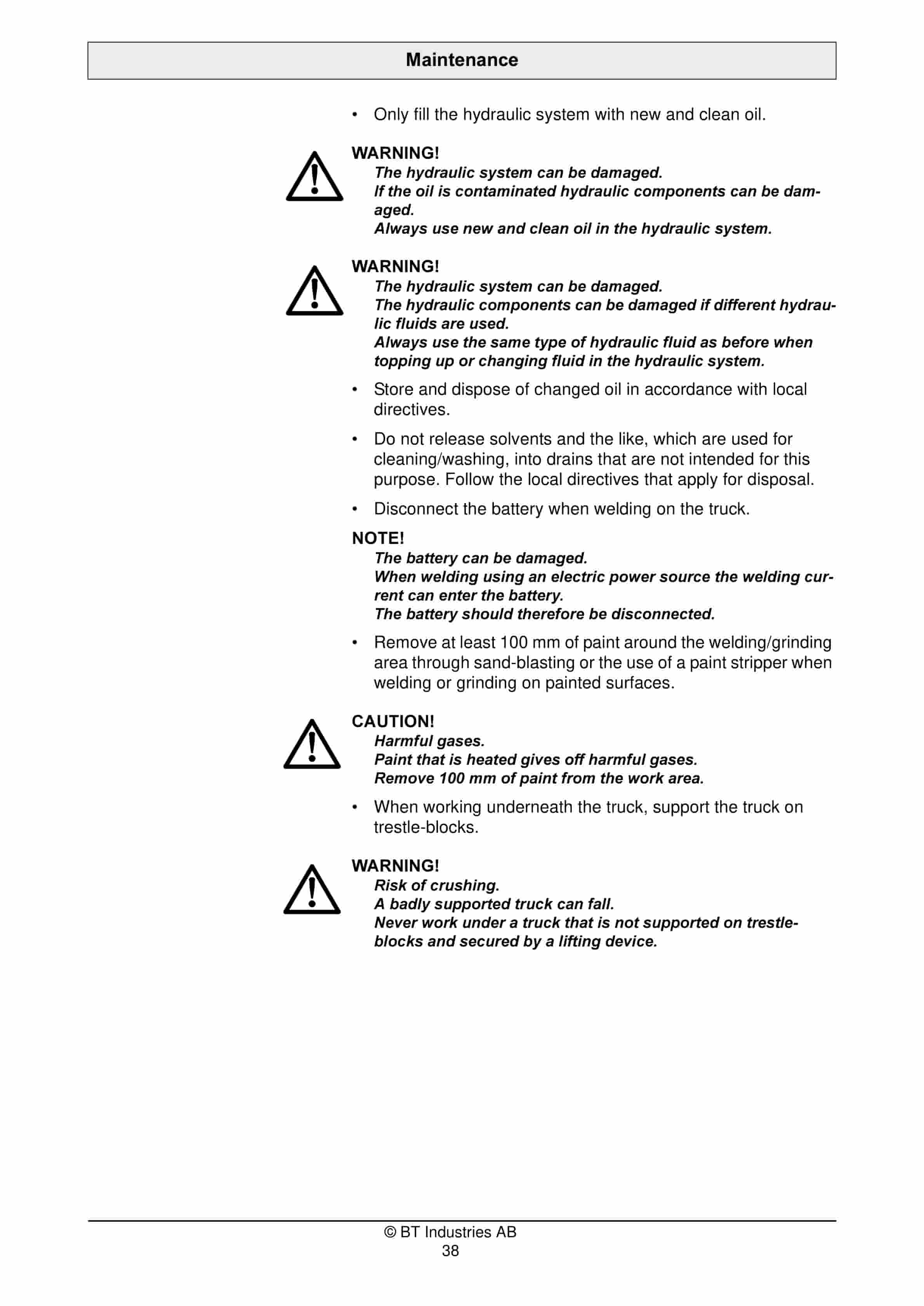 BT PPT 2000MX Operator Manual 147336-040 4 BT PPT 2000MX Operator Manual 147336-040 - Image 4