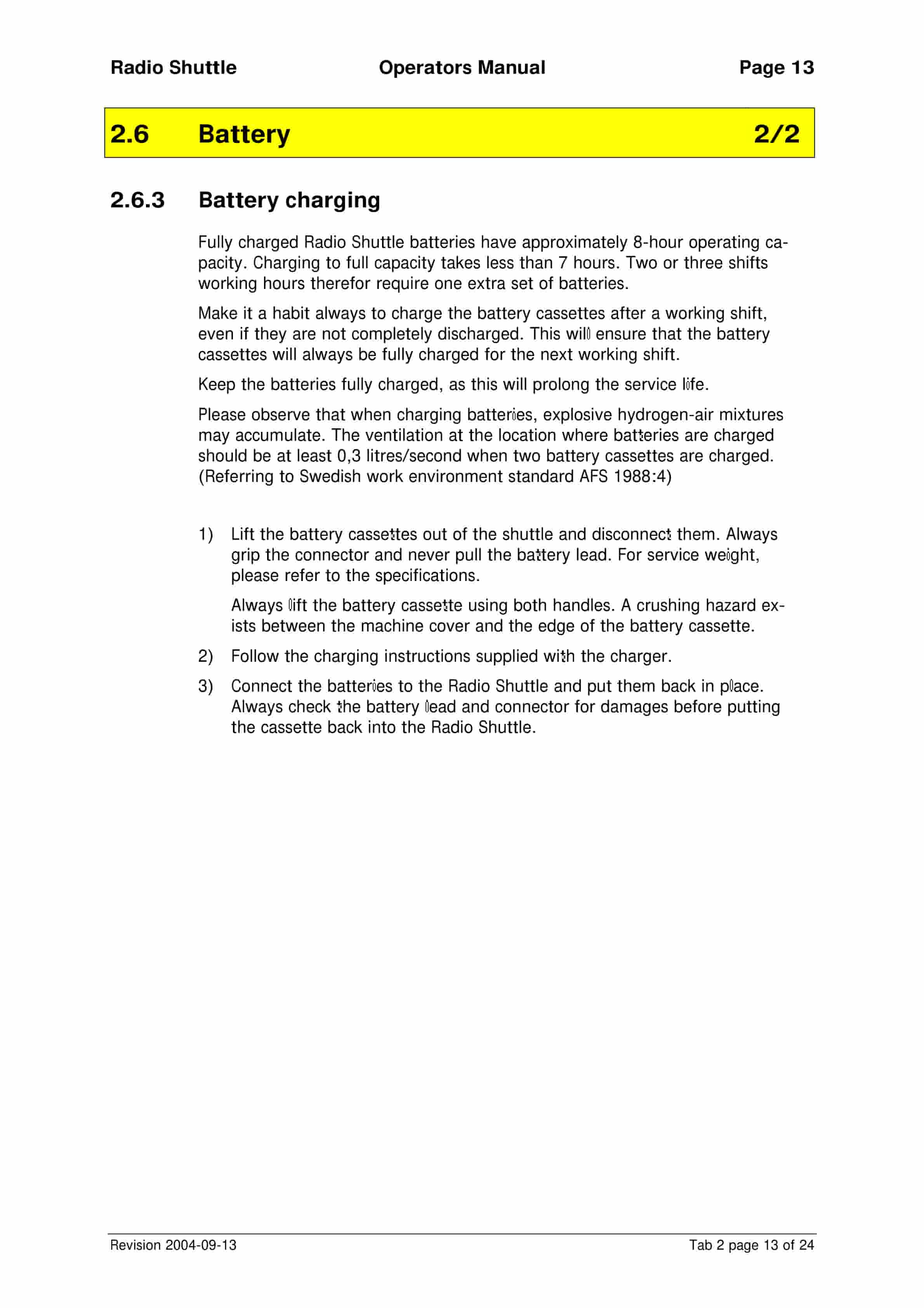 BT Radio Shuttle RS88 Operator Manual 2 BT Radio Shuttle RS88 Operator Manual-2