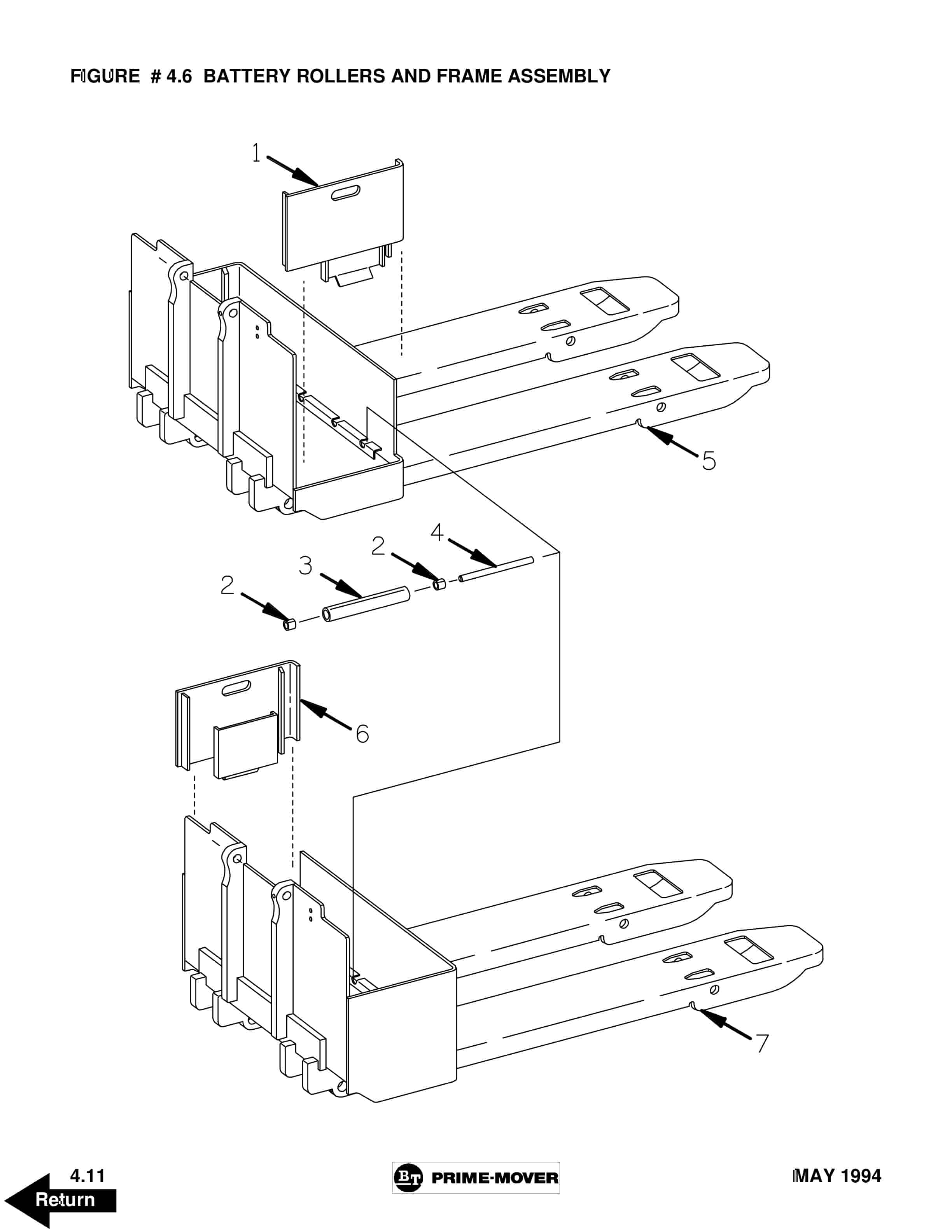 BT RMX, HMX Electric Low Lift Pallet Truck Parts Manual 302064-000 4 BT RMX, HMX Electric Low Lift Pallet Truck Parts Manual 302064-000 - Image 4