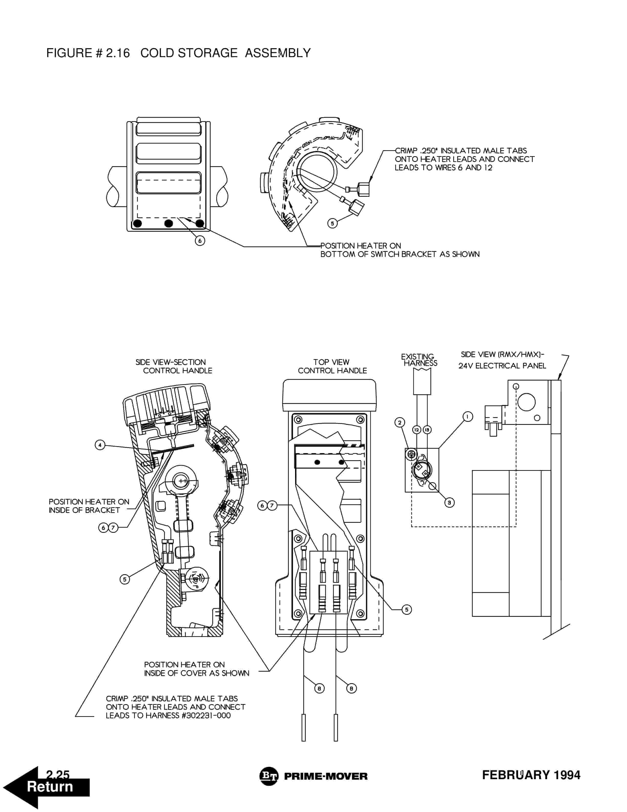 BT RMX, HMX Electric Low Lift Pallet Truck Parts Manual 302064-001 2 BT RMX, HMX Electric Low Lift Pallet Truck Parts Manual 302064-001 - Image 2