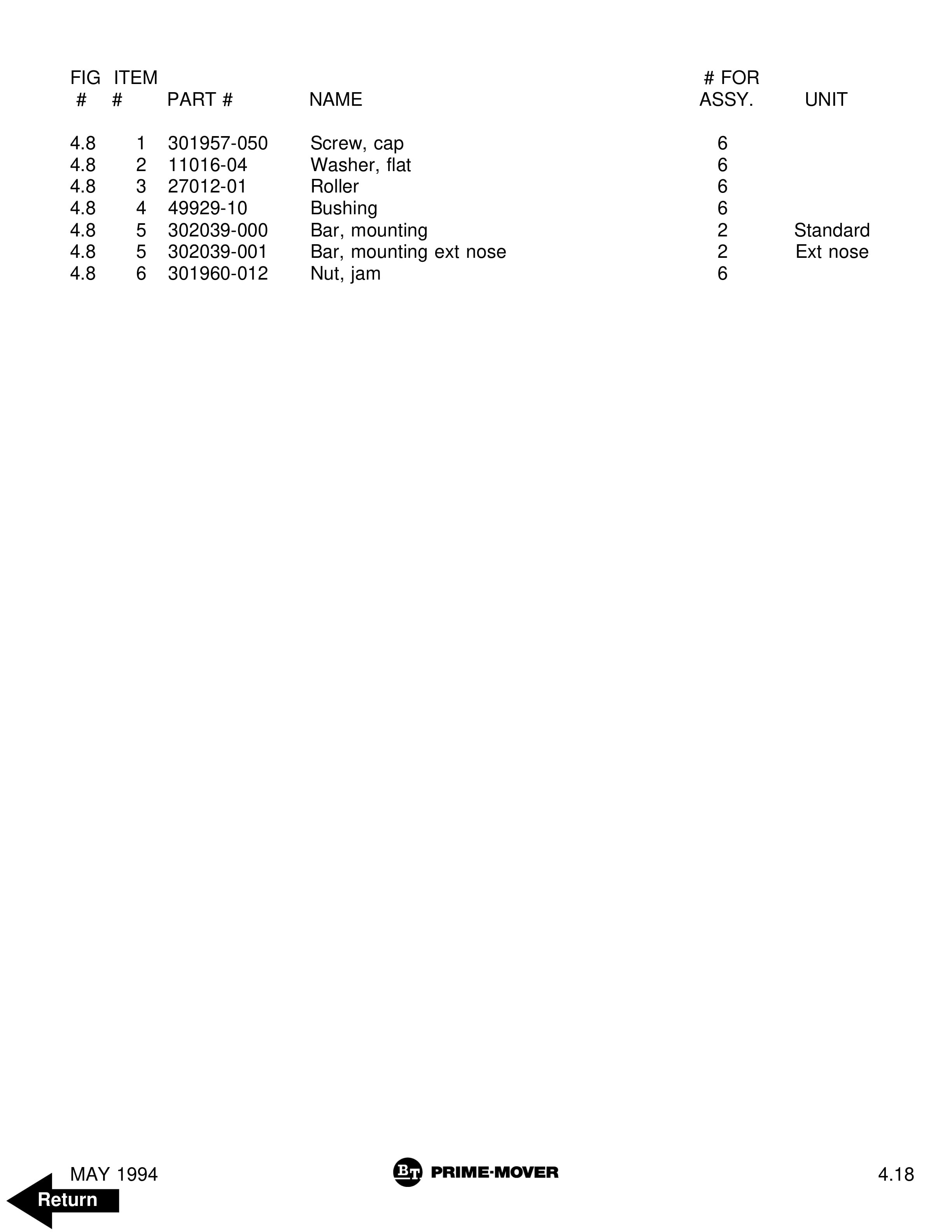 BT RMX, HMX Electric Low Lift Pallet Truck Parts Manual 302064-002 5 BT RMX, HMX Electric Low Lift Pallet Truck Parts Manual 302064-002 - Image 5