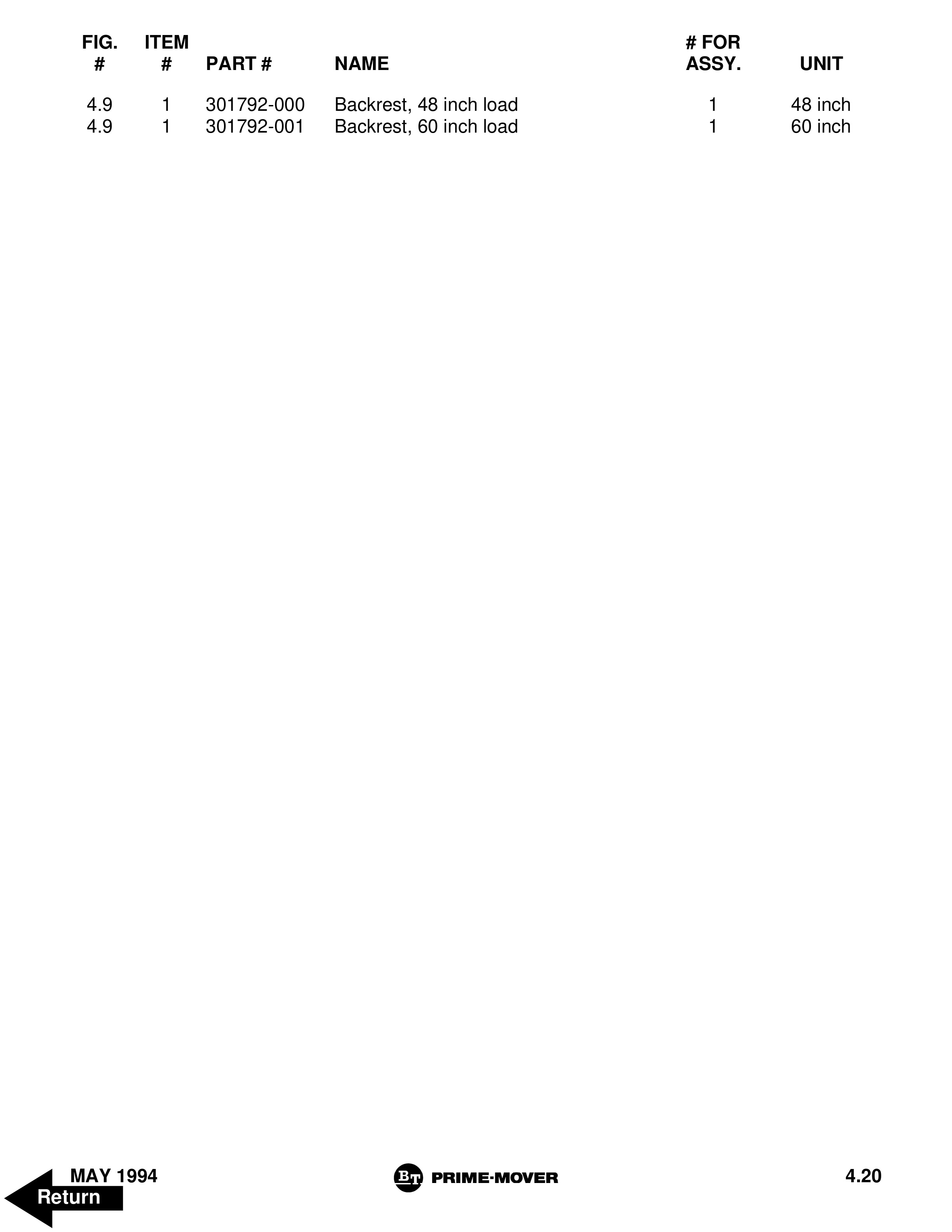 BT RMX, HMX Electric Low Lift Pallet Truck Parts Manual 302064-003 5 BT RMX, HMX Electric Low Lift Pallet Truck Parts Manual 302064-003 - Image 5